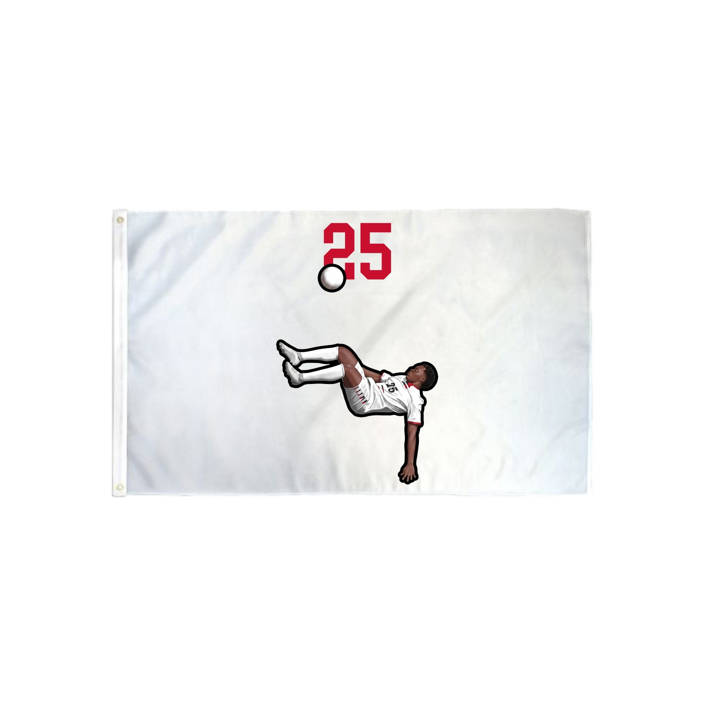 3x5 Flag — Number Top in Classic