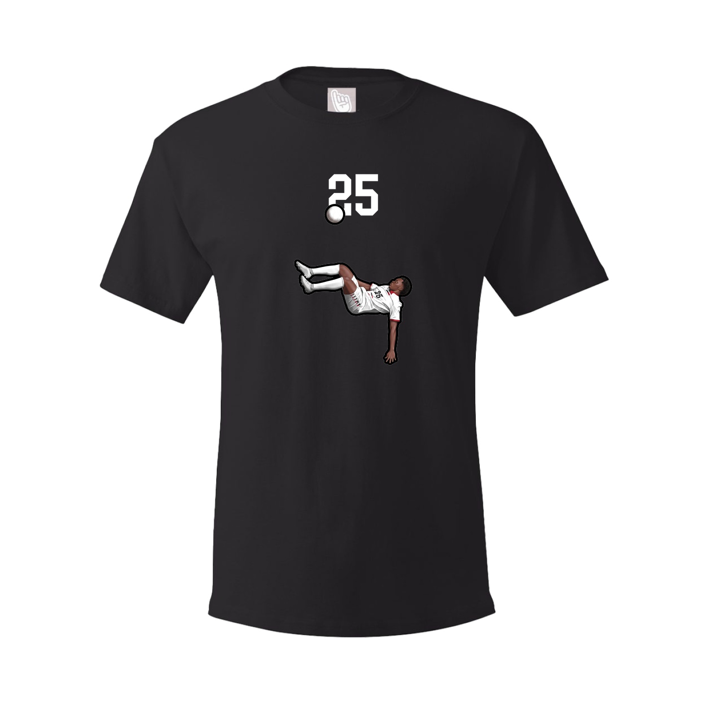 Tee — Number Top in Black
