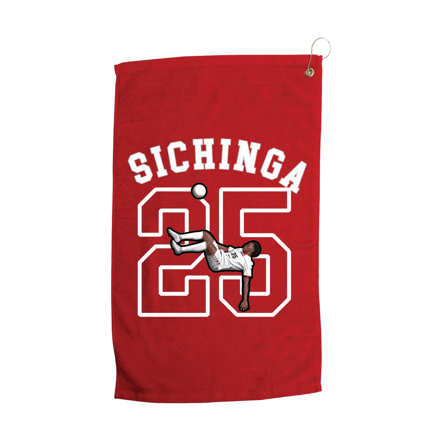 Golf Towel — Shirsey Arch in Red