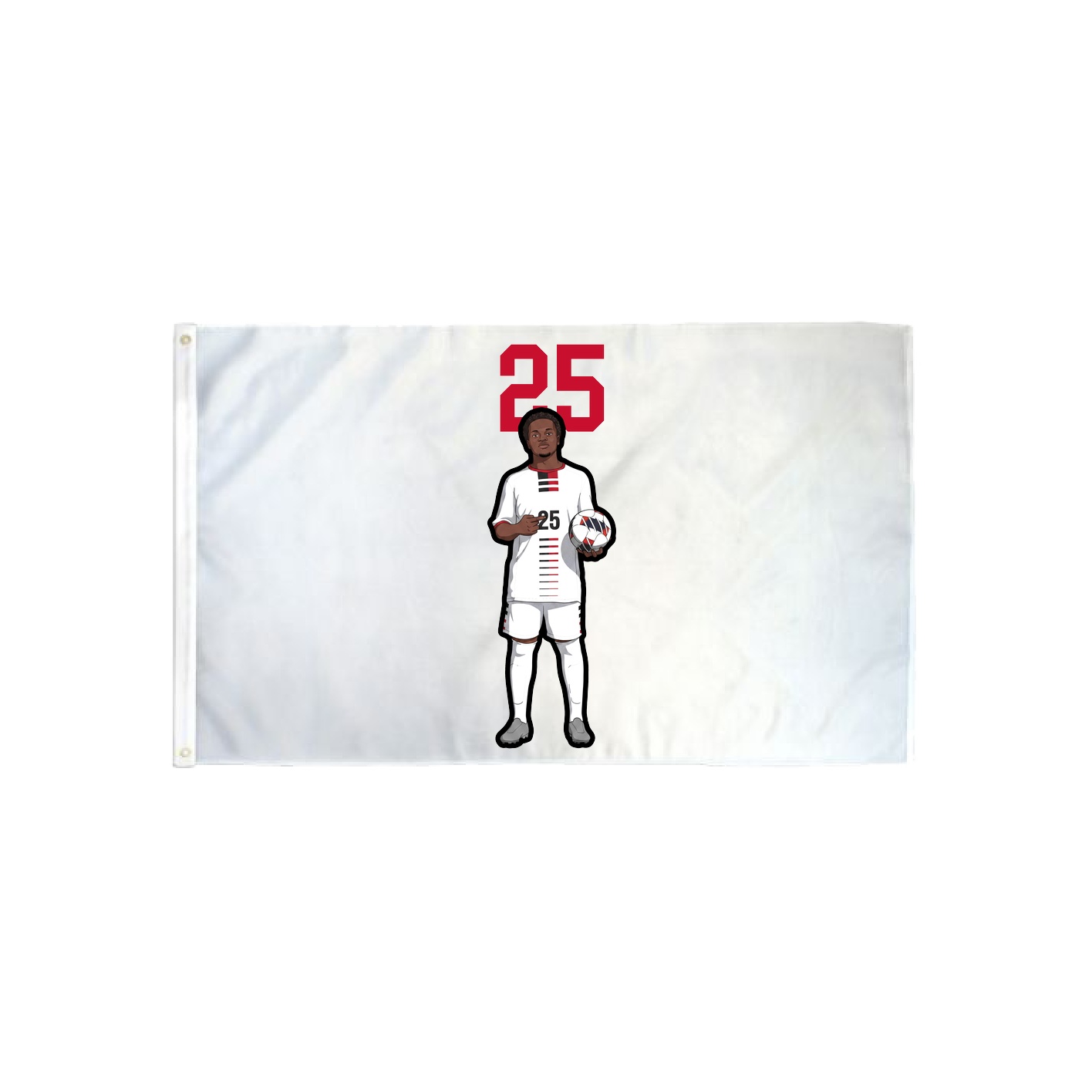 3x5 Flag — Number Top in Classic