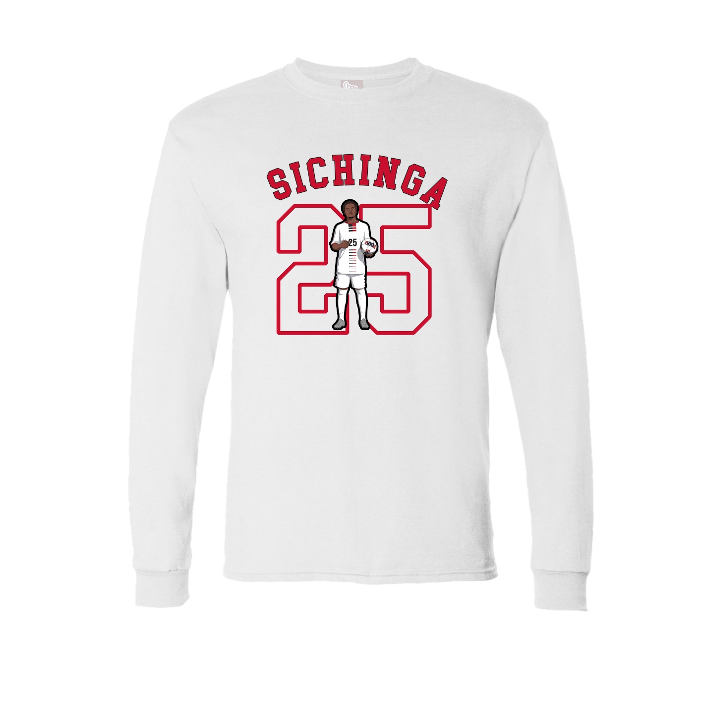Long Sleeve Tee — Shirsey Arch in White