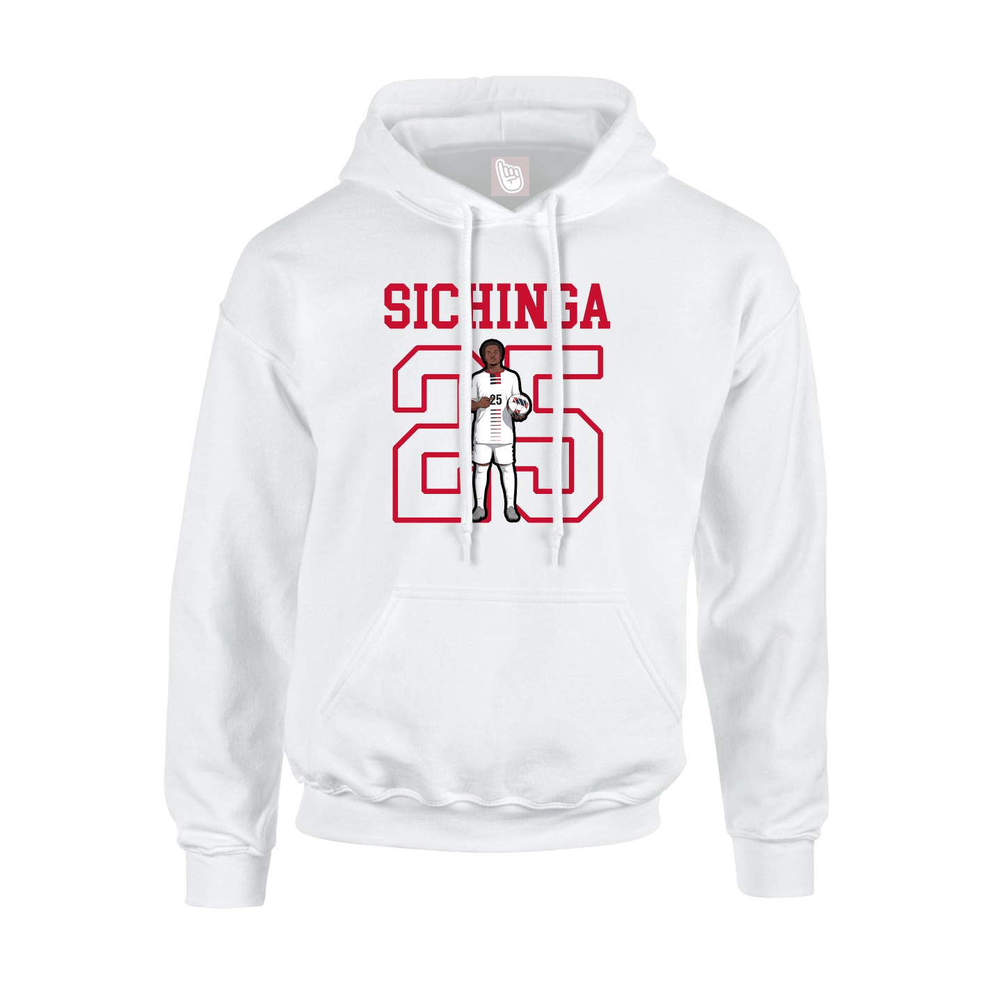 Hoodie — Shirsey in White