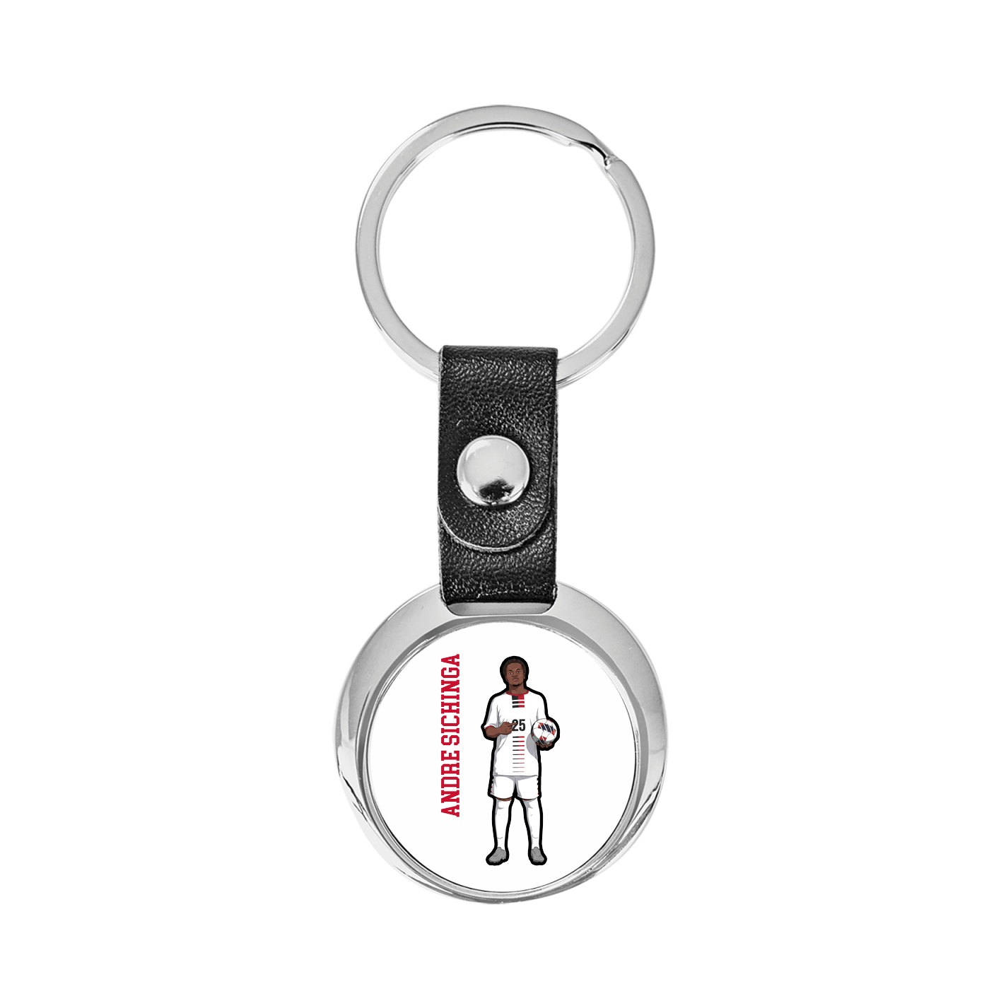 Key Chain — Name Vertical in Classic