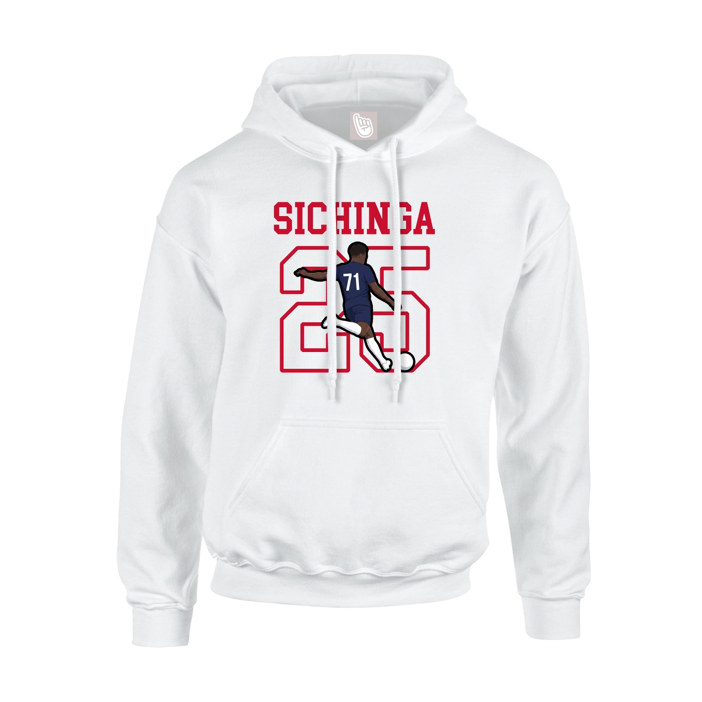 Hoodie — Shirsey in White