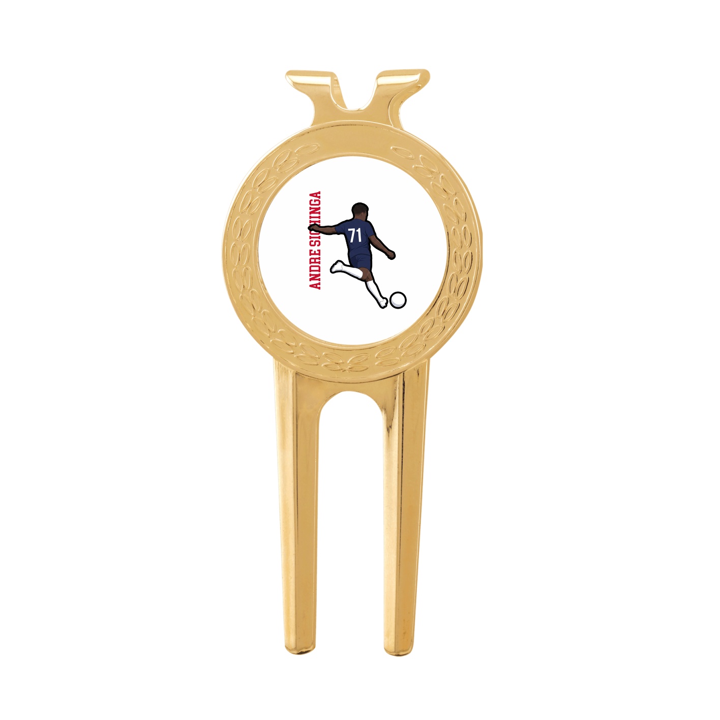 Divot Tool with Ball Marker — Name Vertical in Classic