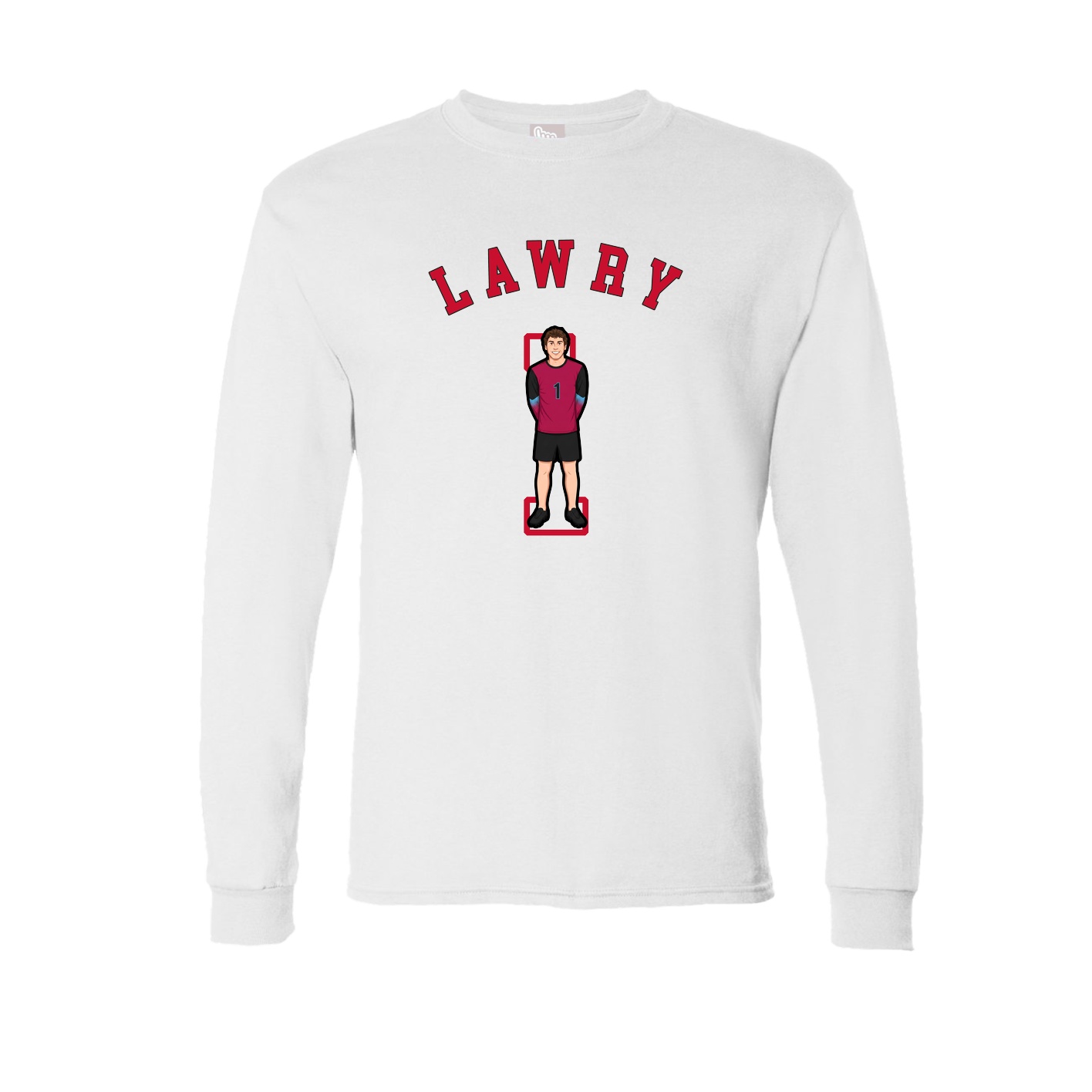 Long Sleeve Tee — Shirsey Arch in White
