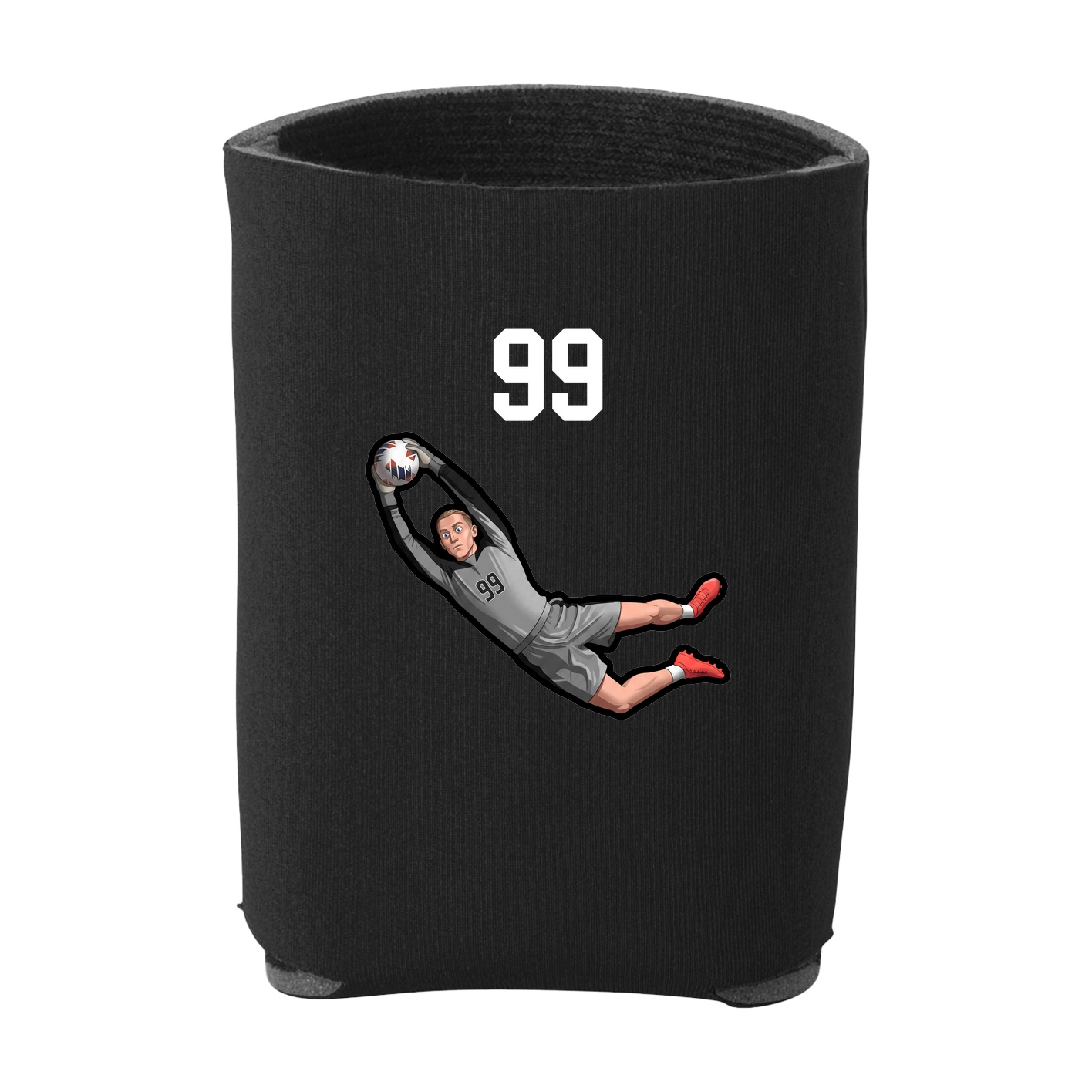 Can Holder — Number Top in Black