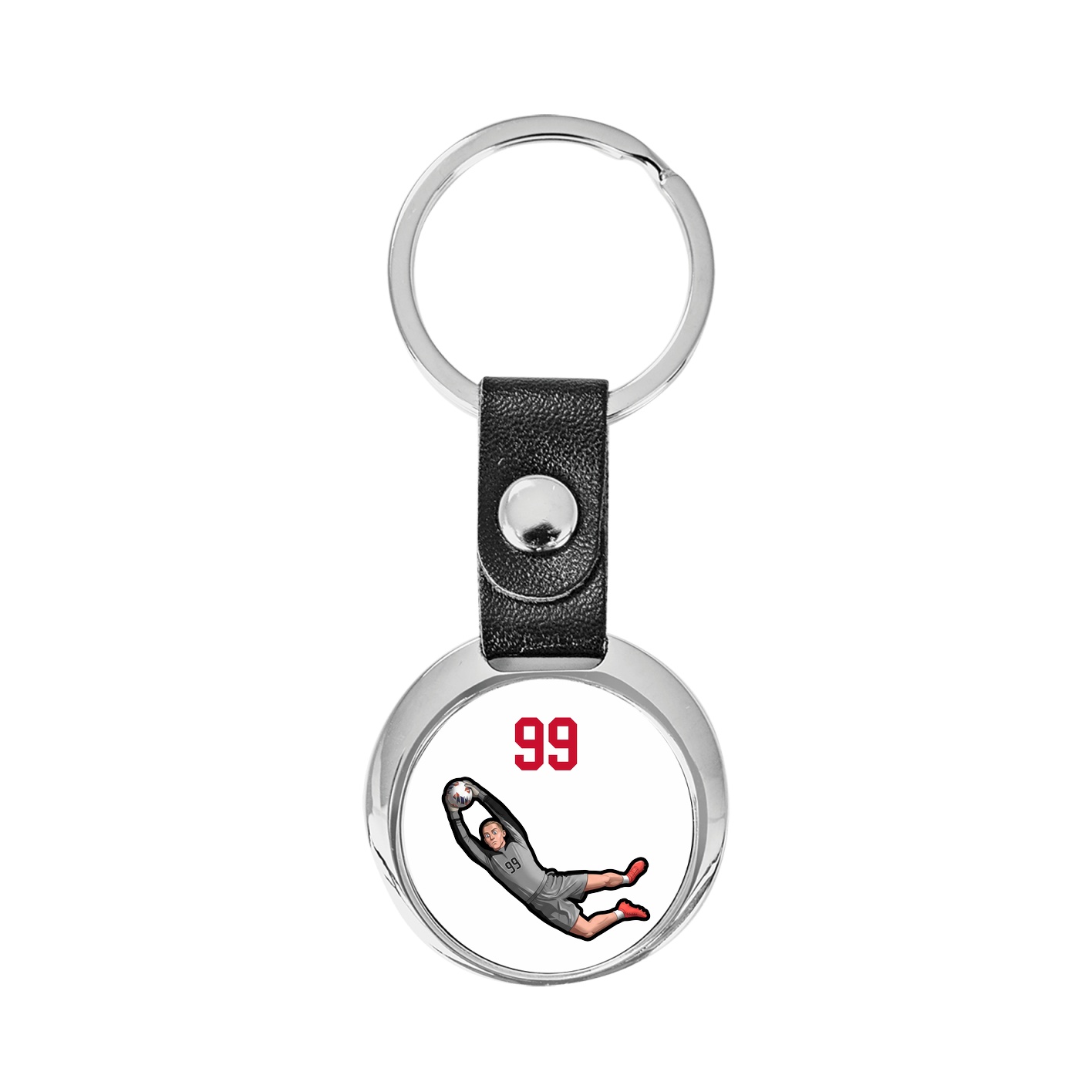 Key Chain — Number Top in Classic