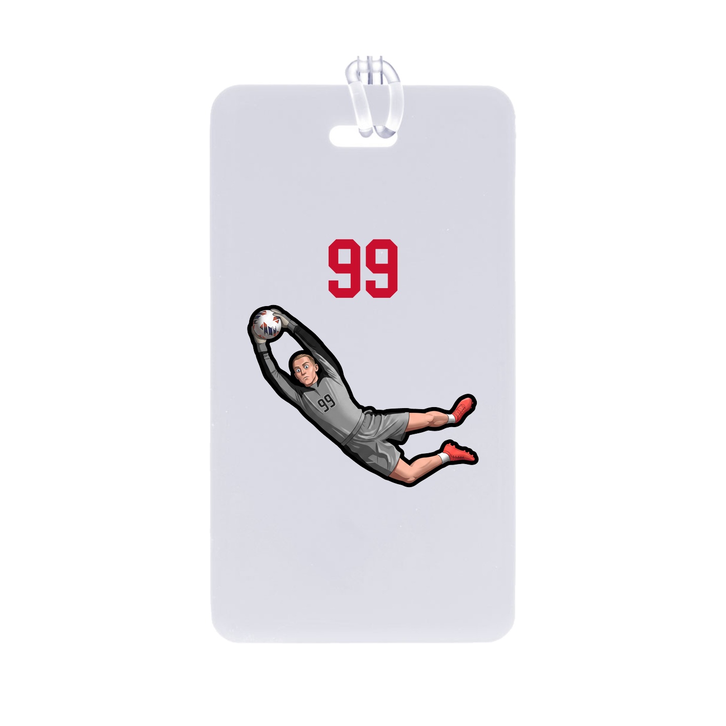 Bag Tag — Number Top in Classic