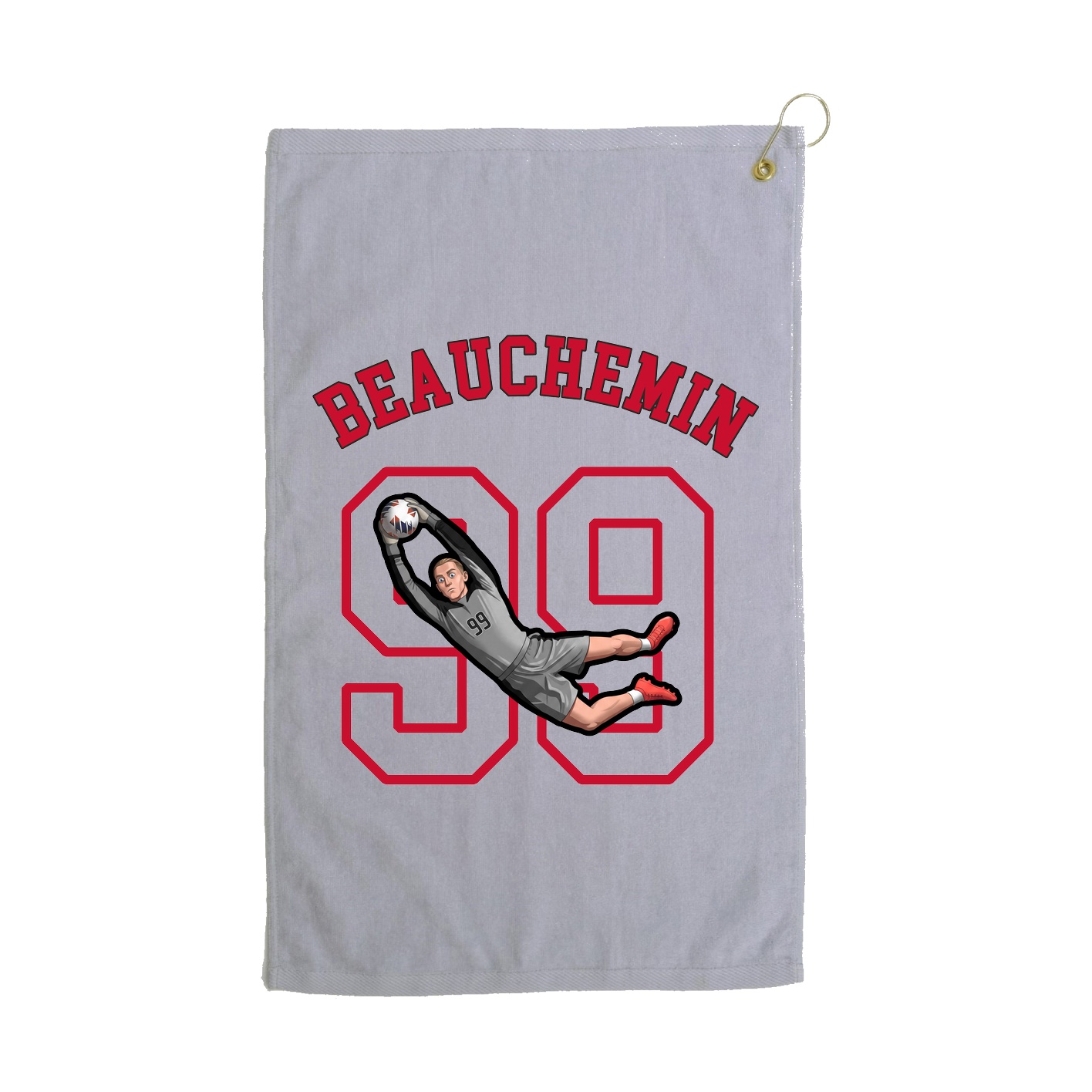 Golf Towel — Shirsey Arch in Grey