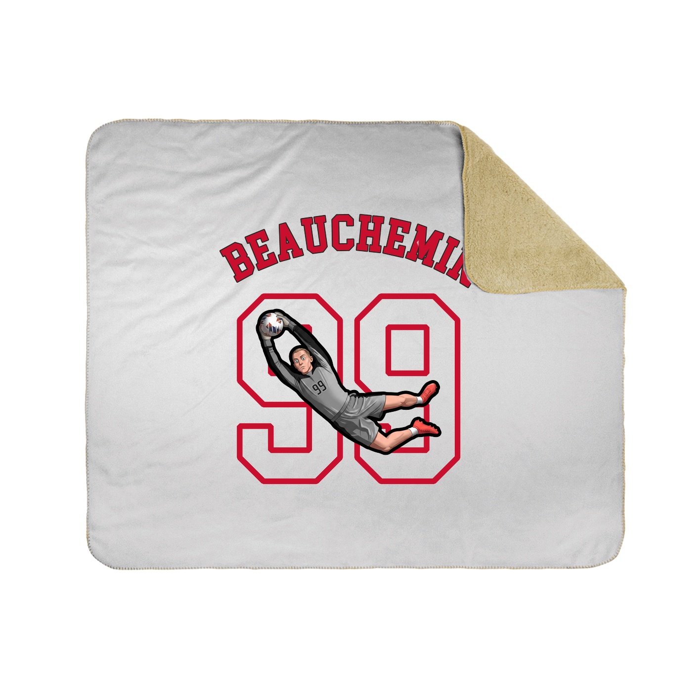 Throw Blanket — Shirsey Arch in White