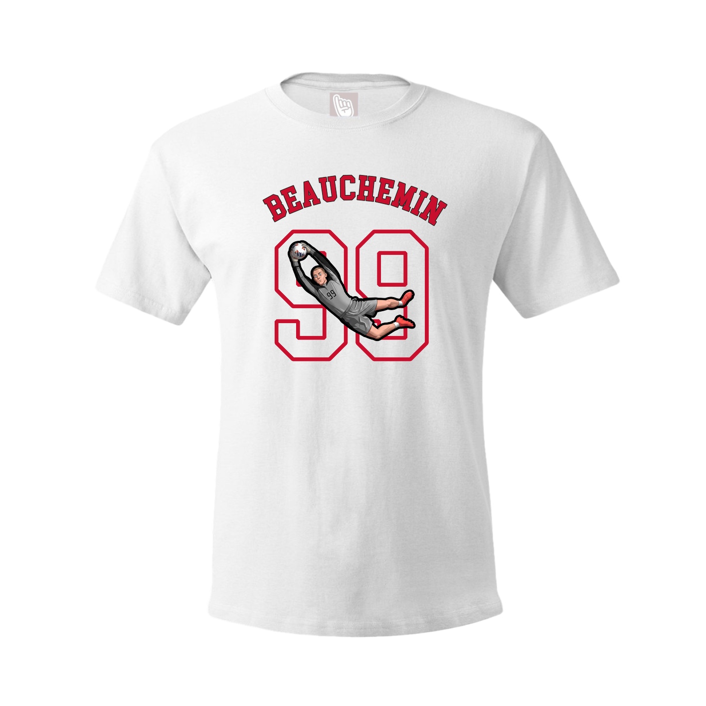 Youth Tee — Shirsey Arch in White