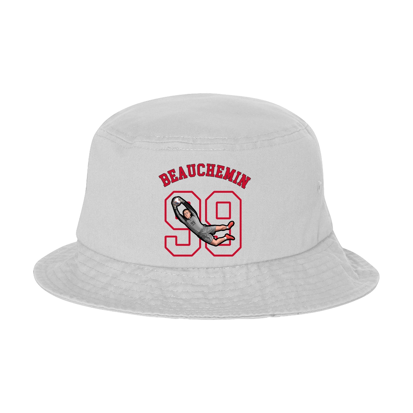 Bucket Cap — Shirsey Arch in White
