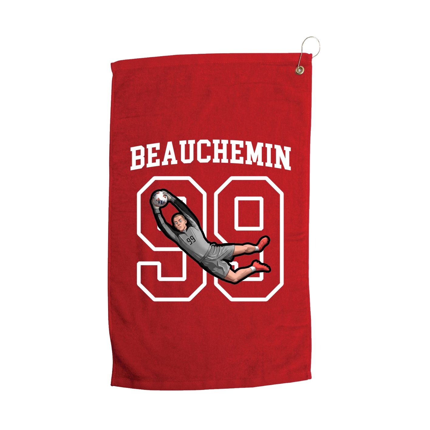 Golf Towel — Shirsey in Red