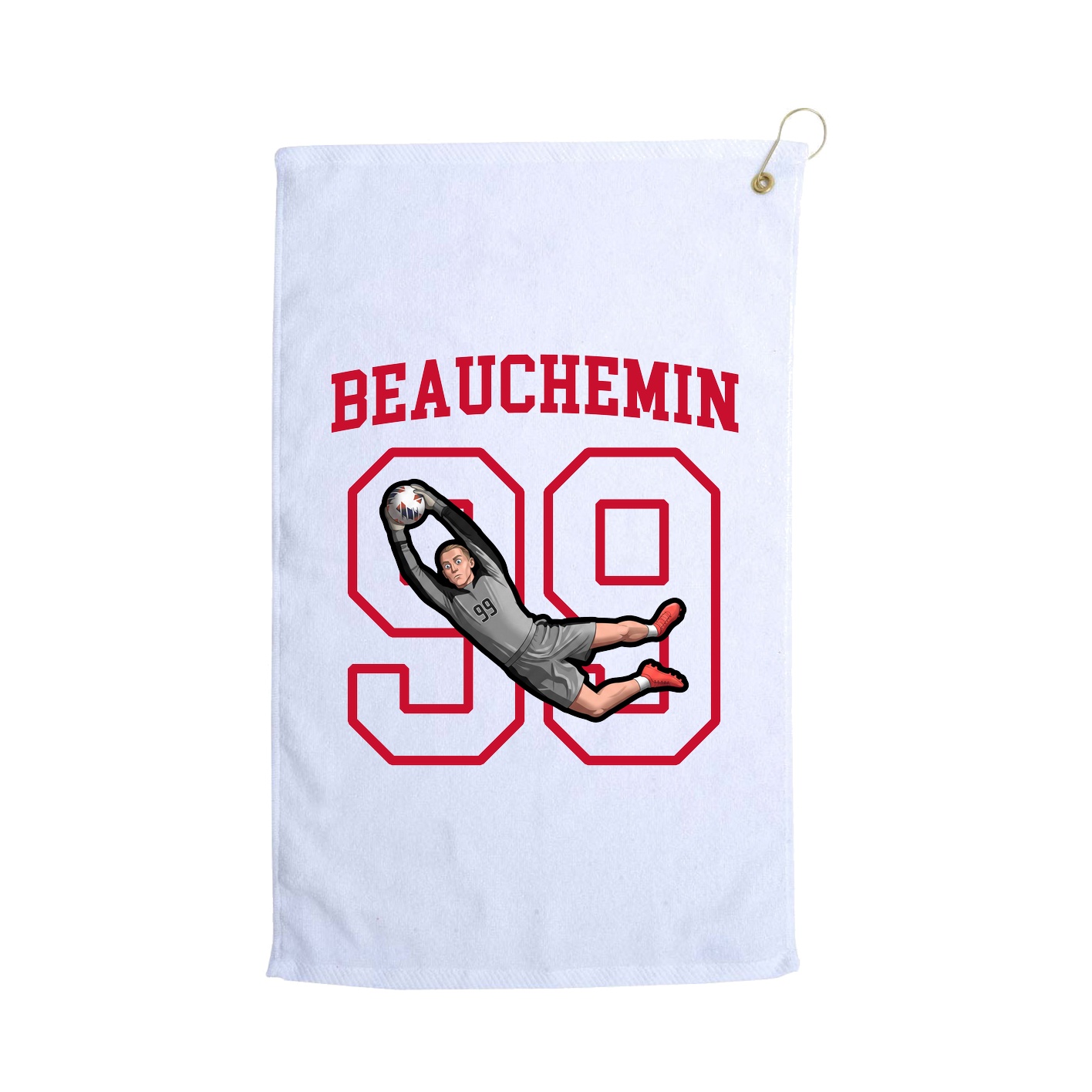 Golf Towel — Shirsey in White