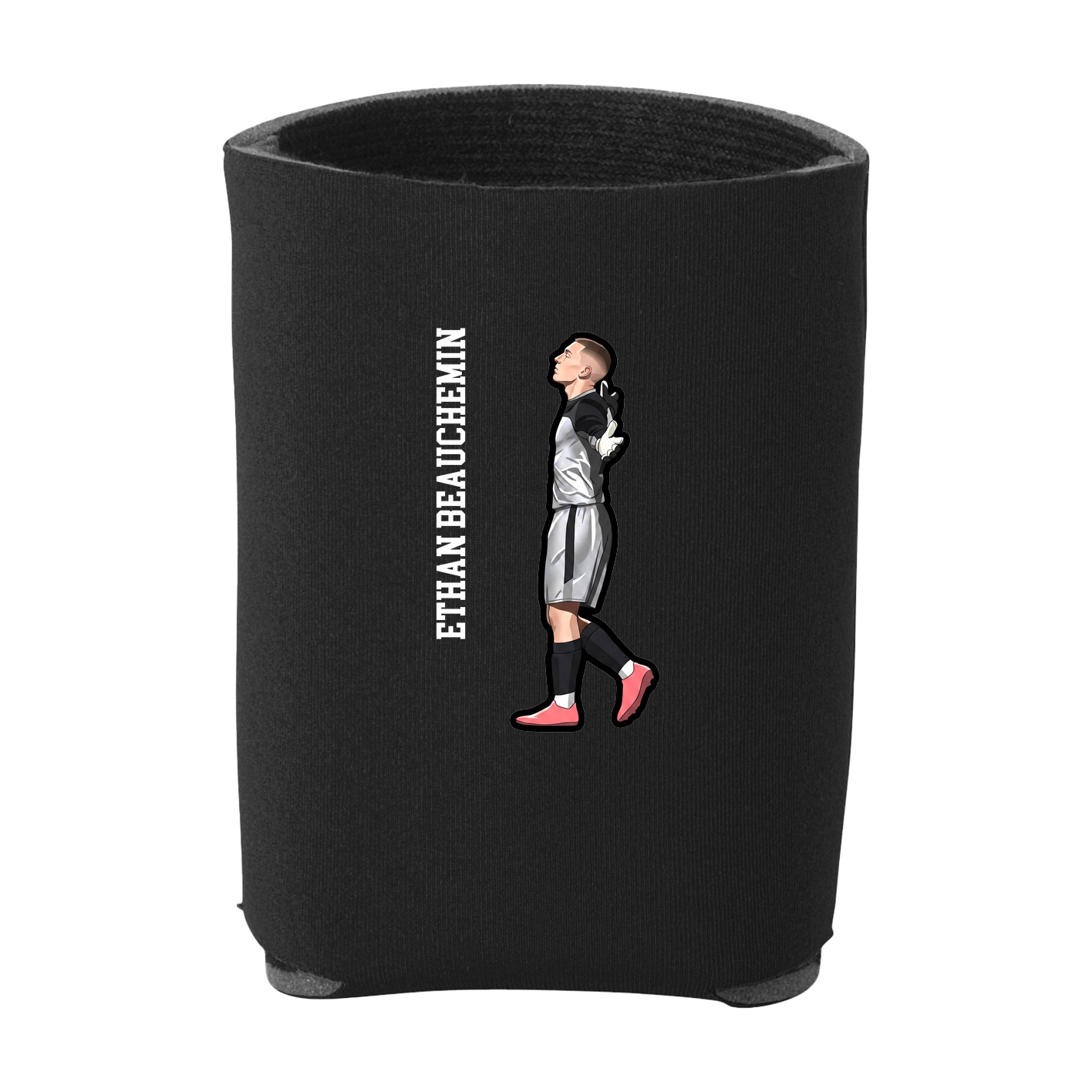 Can Holder — Name Vertical in Black