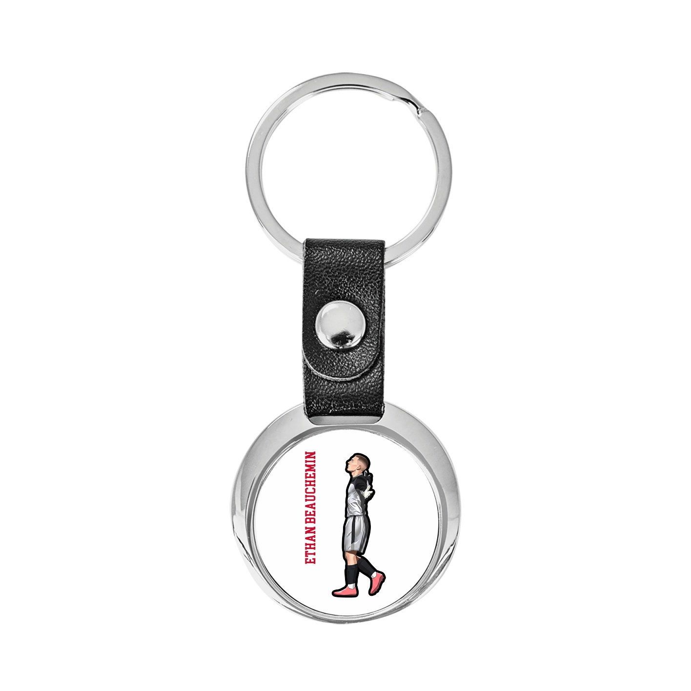Key Chain — Name Vertical in Classic