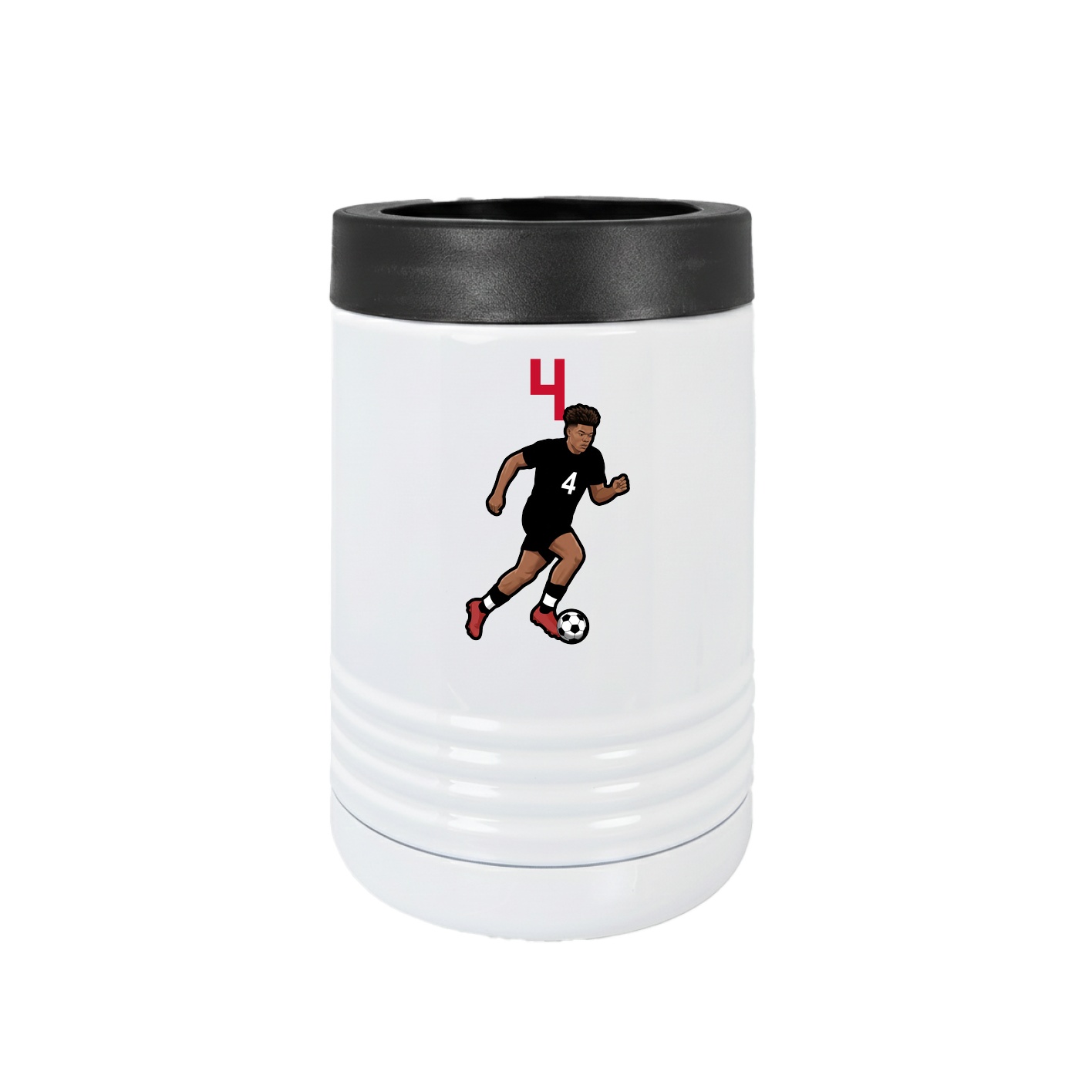 Beverage Holder — Number Top in White