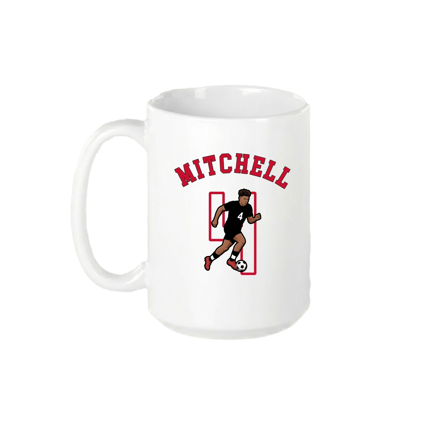 15oz Coffee Mug — Shirsey Arch in White