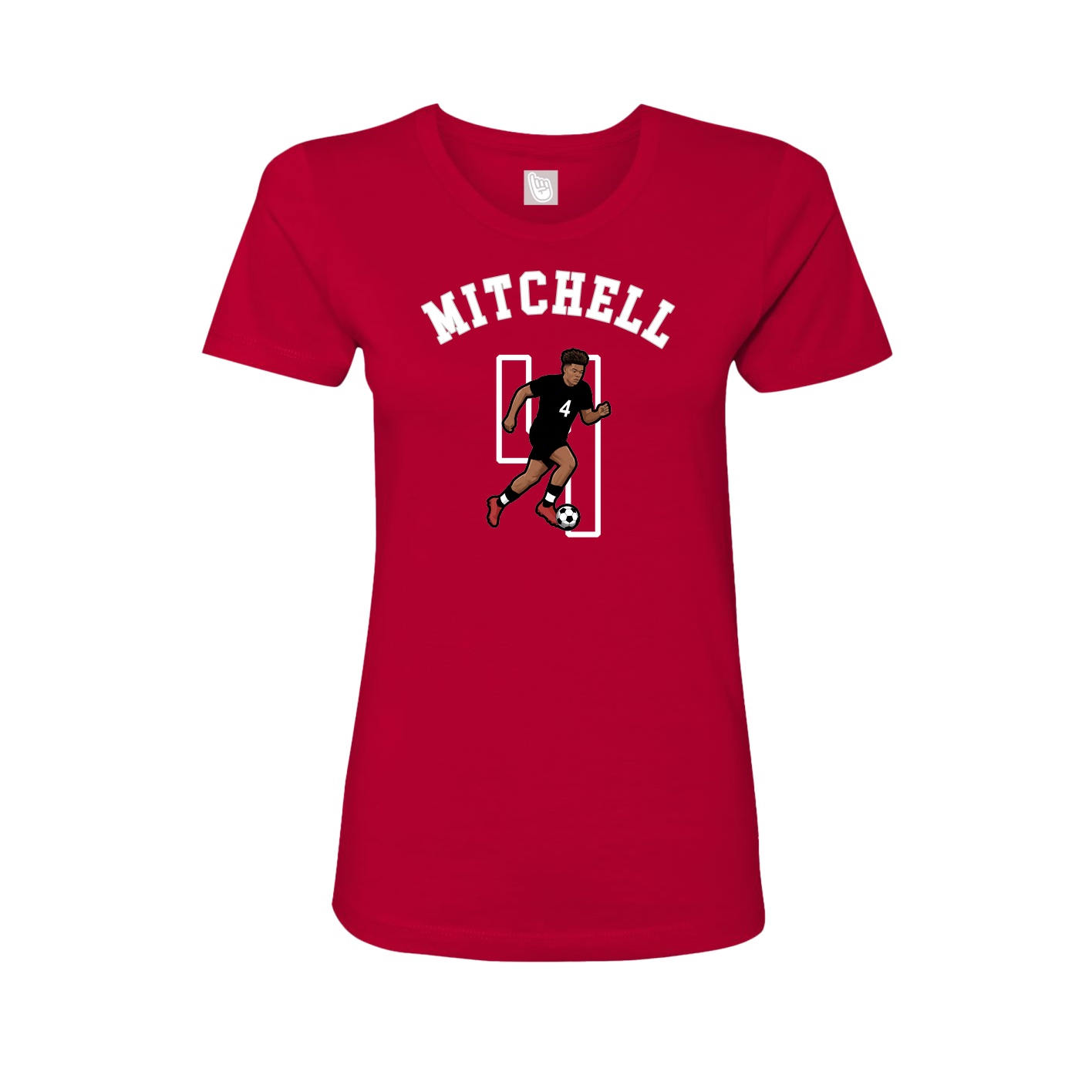 Womens Tee — Shirsey Arch in Red