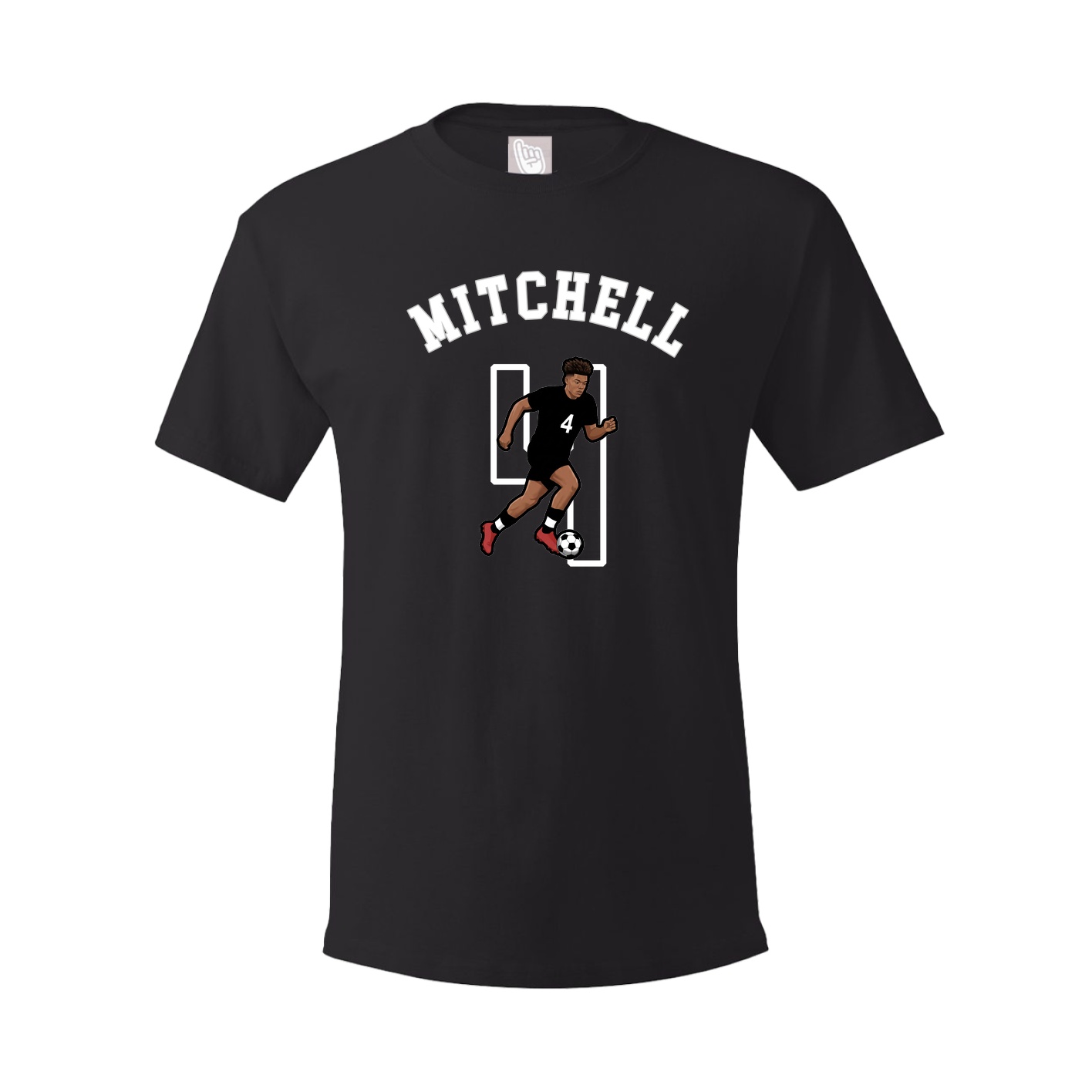Youth Tee — Shirsey Arch in Black