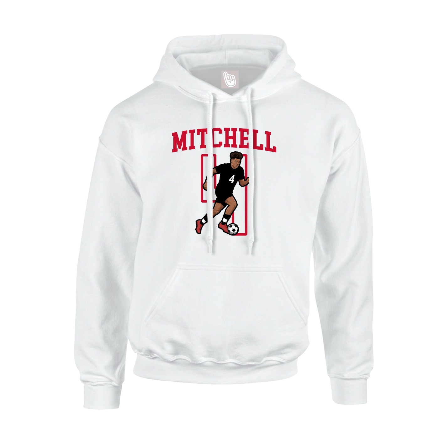 Youth Hoodie — Shirsey in White