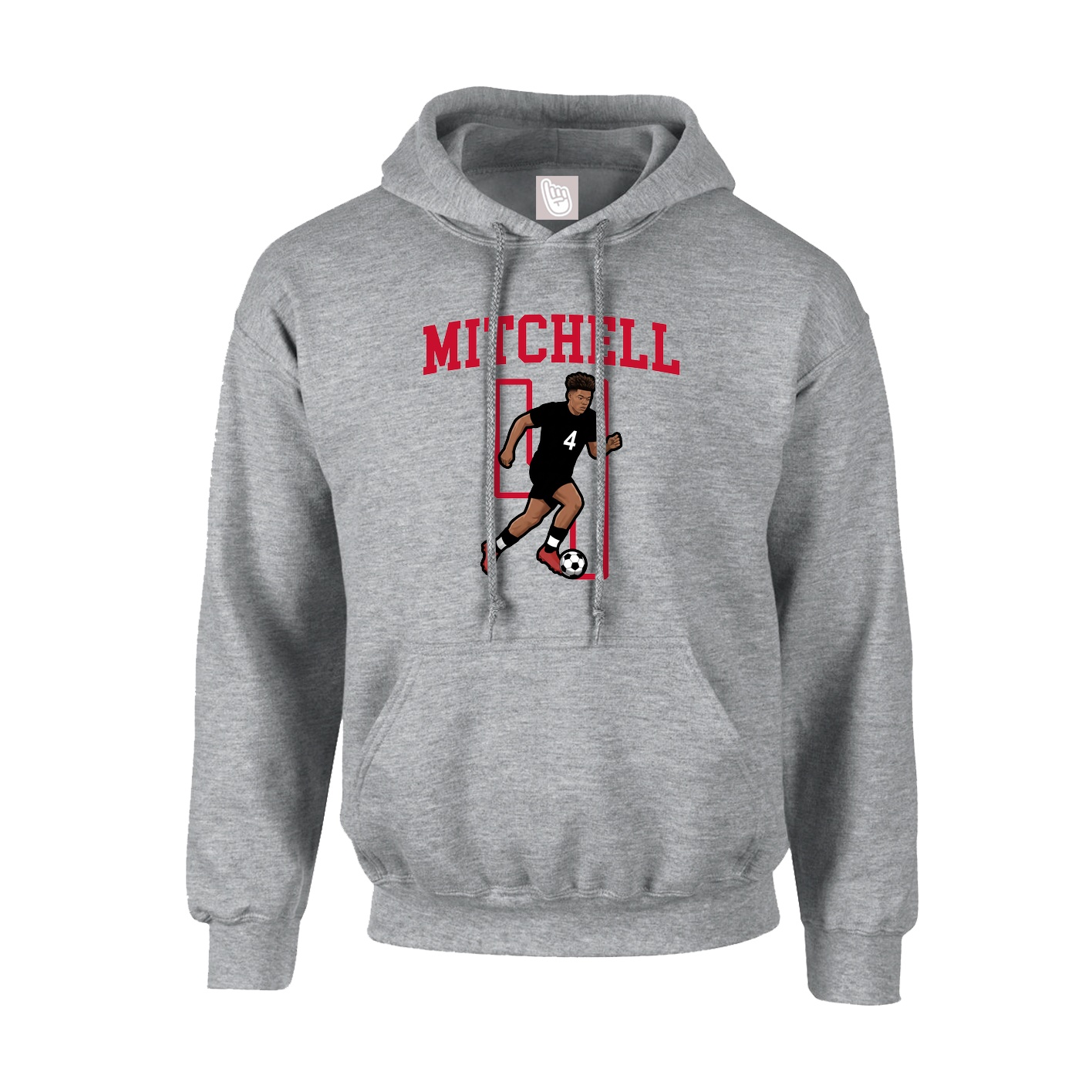 Youth Hoodie — Shirsey in Grey