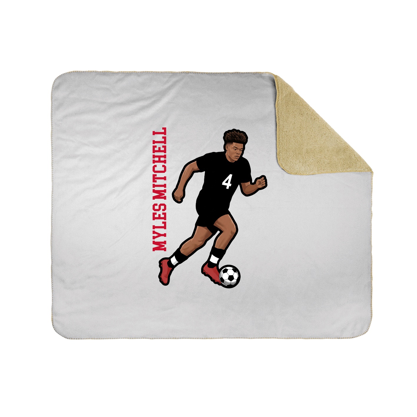50x60 Sherpa Lined Throw Blanket