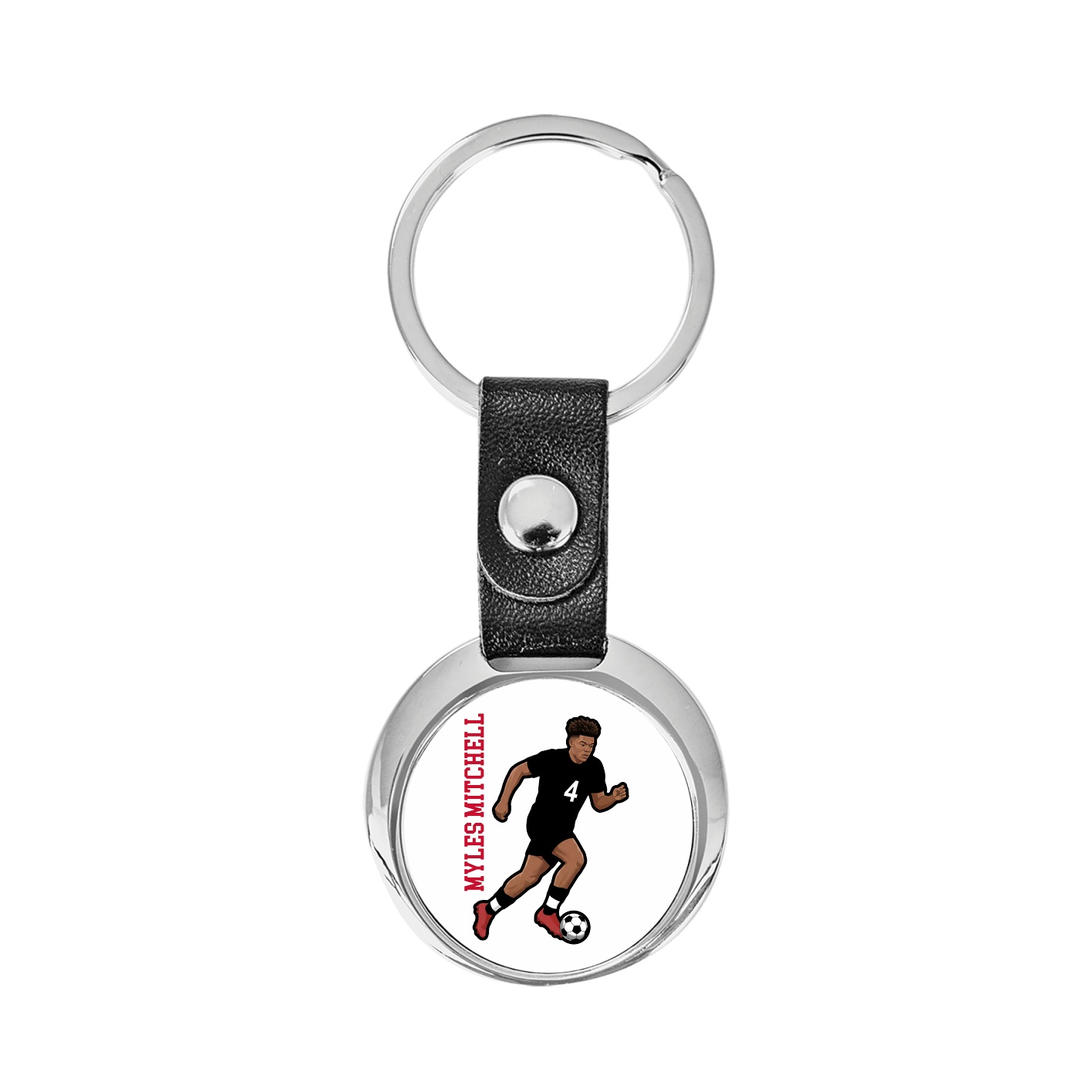 Key Chain — Name Vertical in Classic