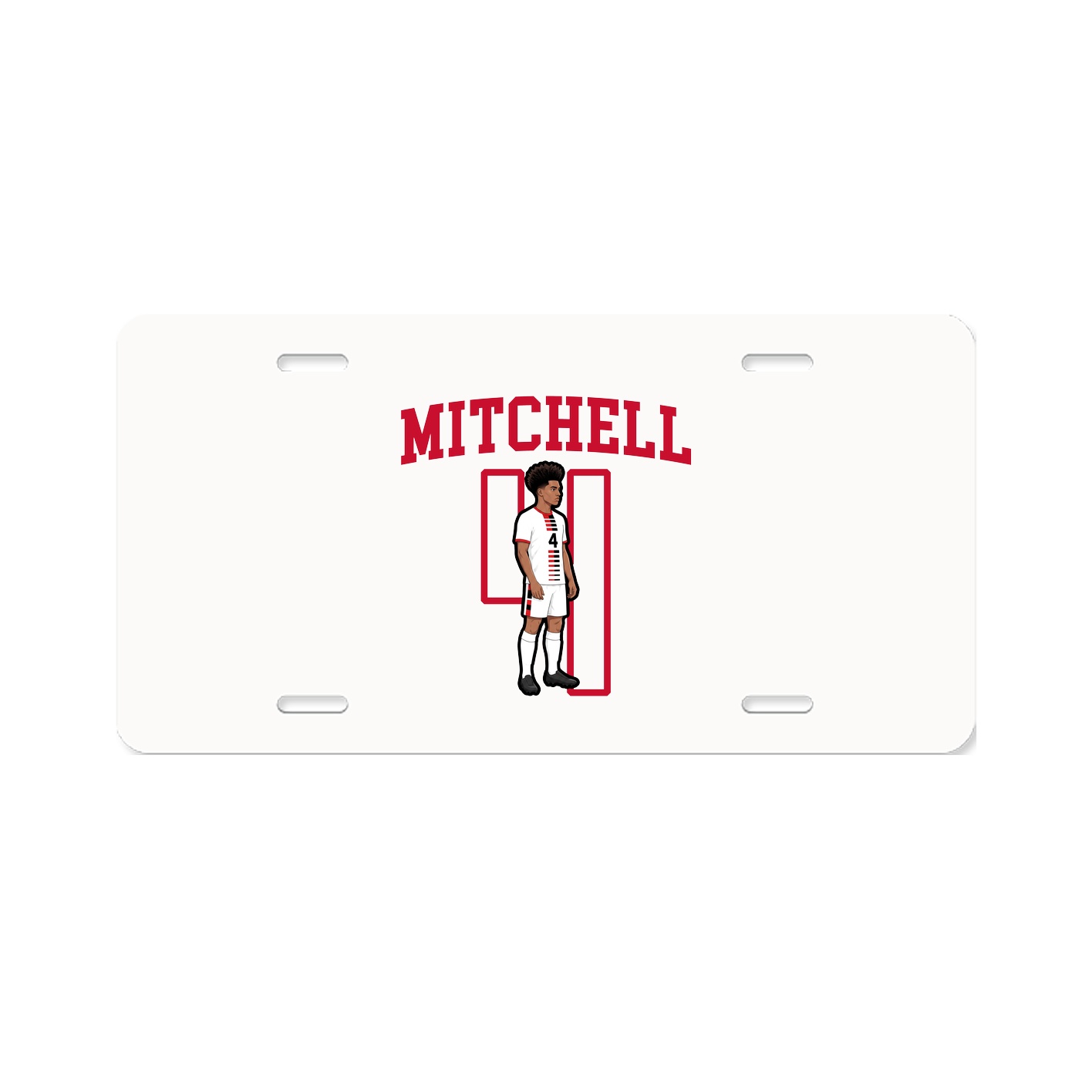 Aluminum License Plate