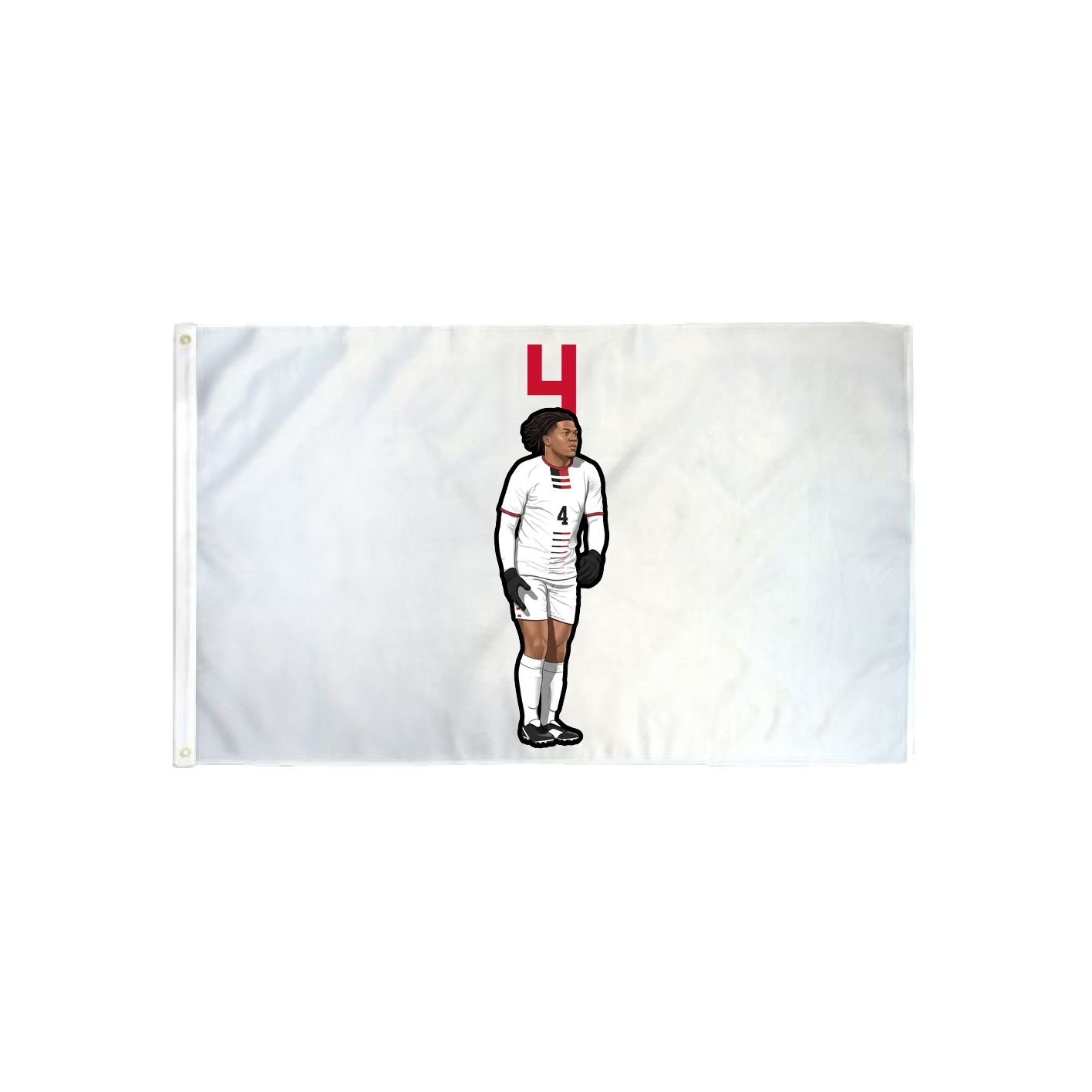 3x5 Flag — Number Top in Classic