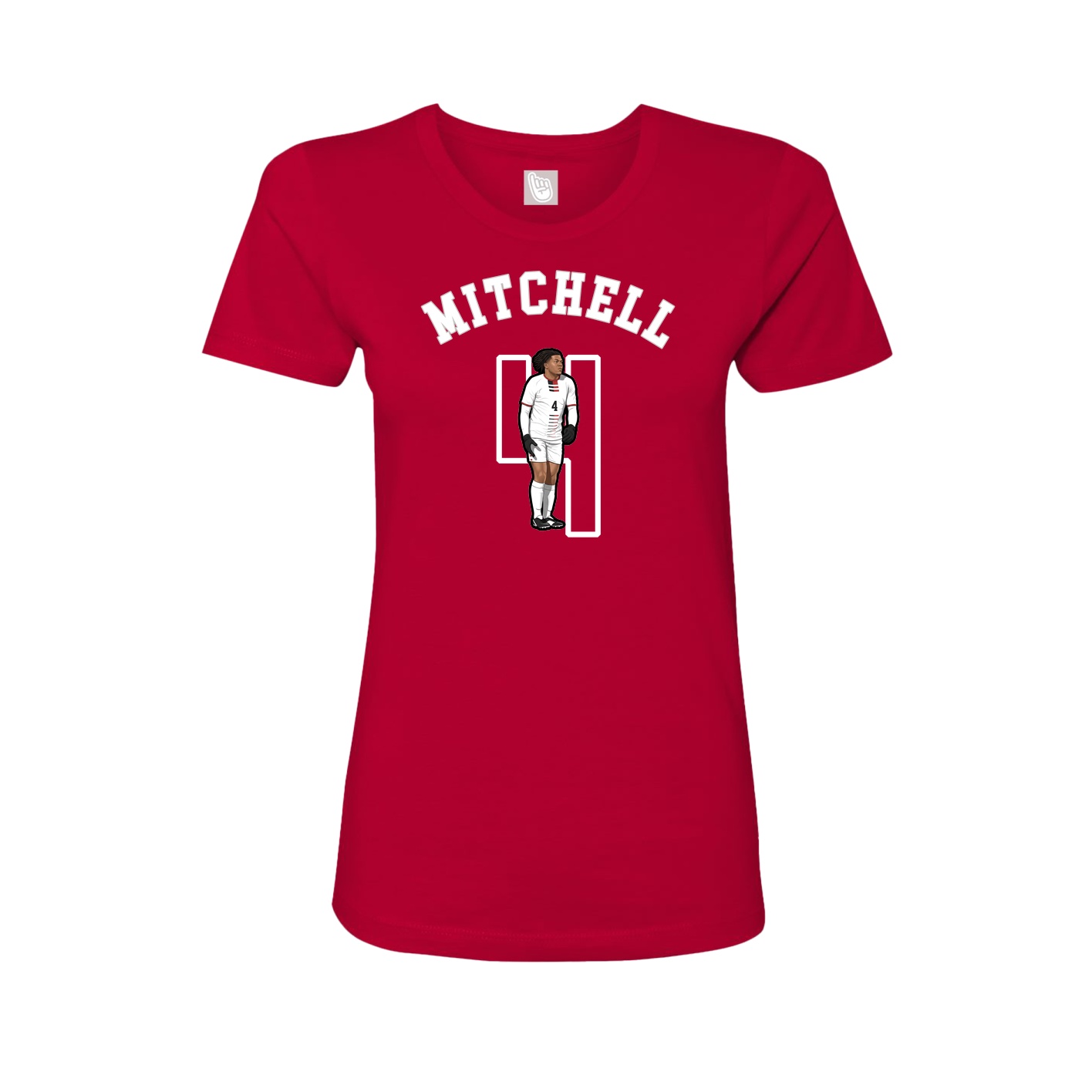 Womens Tee — Shirsey Arch in Red