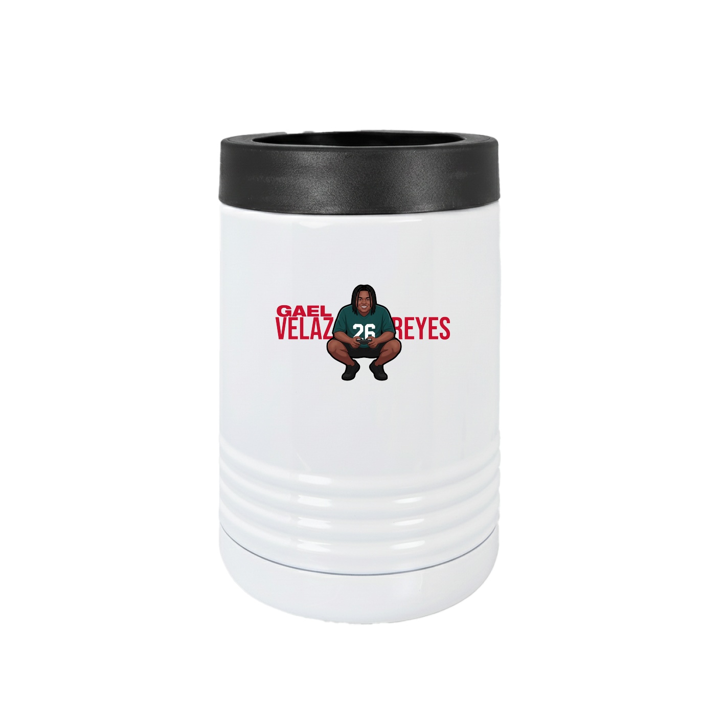 Beverage Holder — Player Name in White