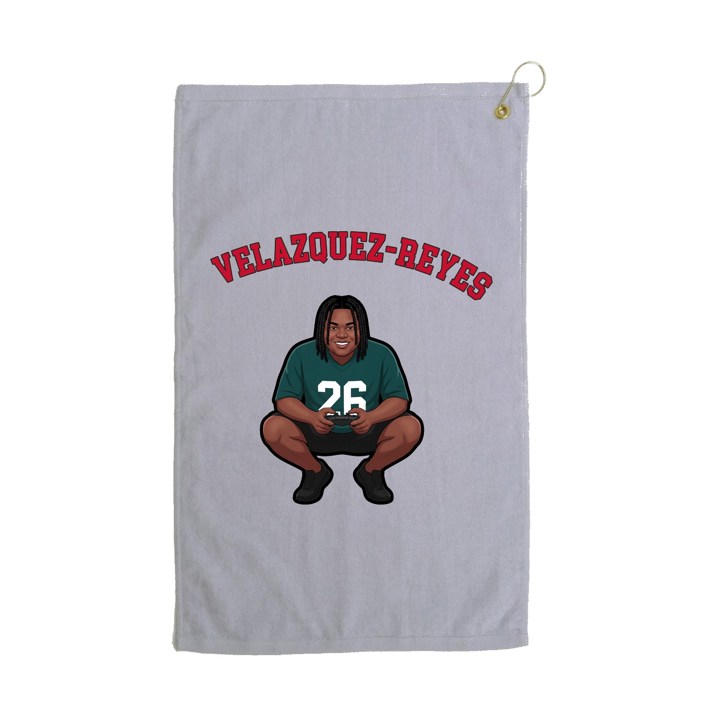 Golf Towel — Shirsey Arch in Grey