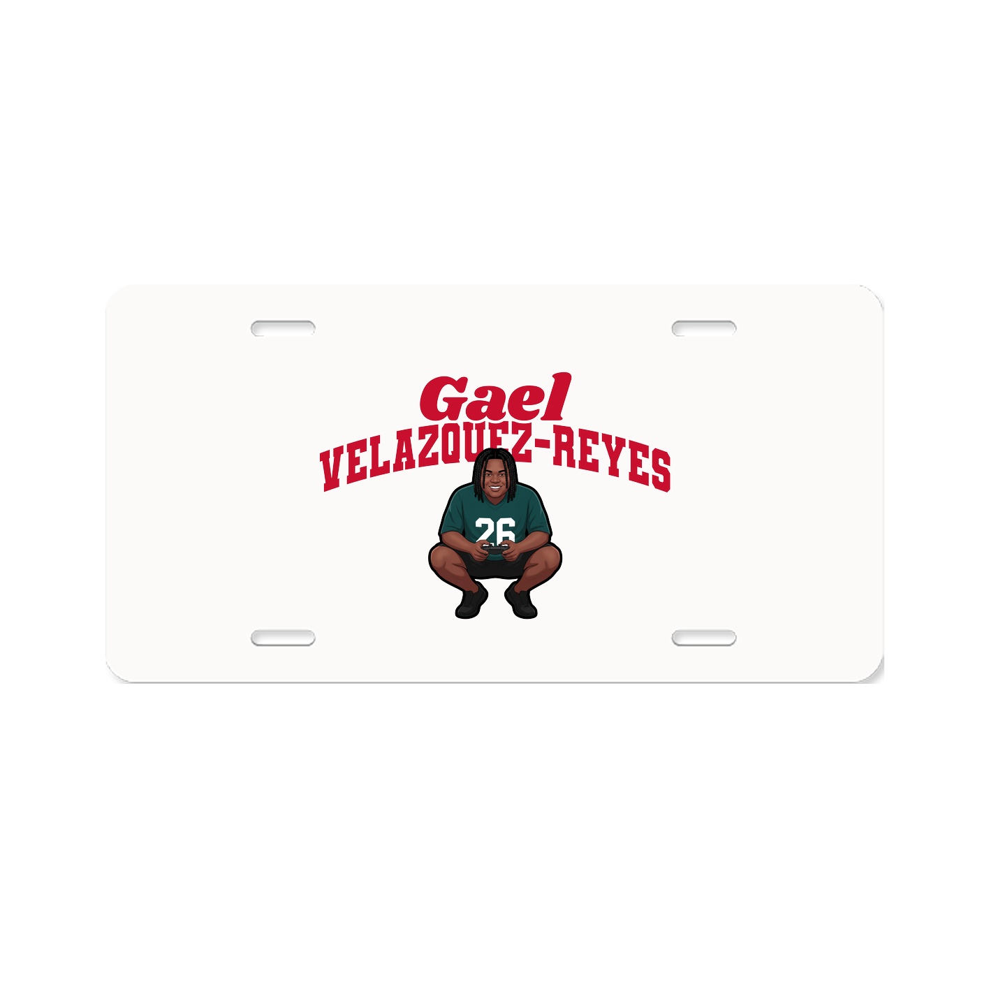 License Plate — Signature Arch in Classic