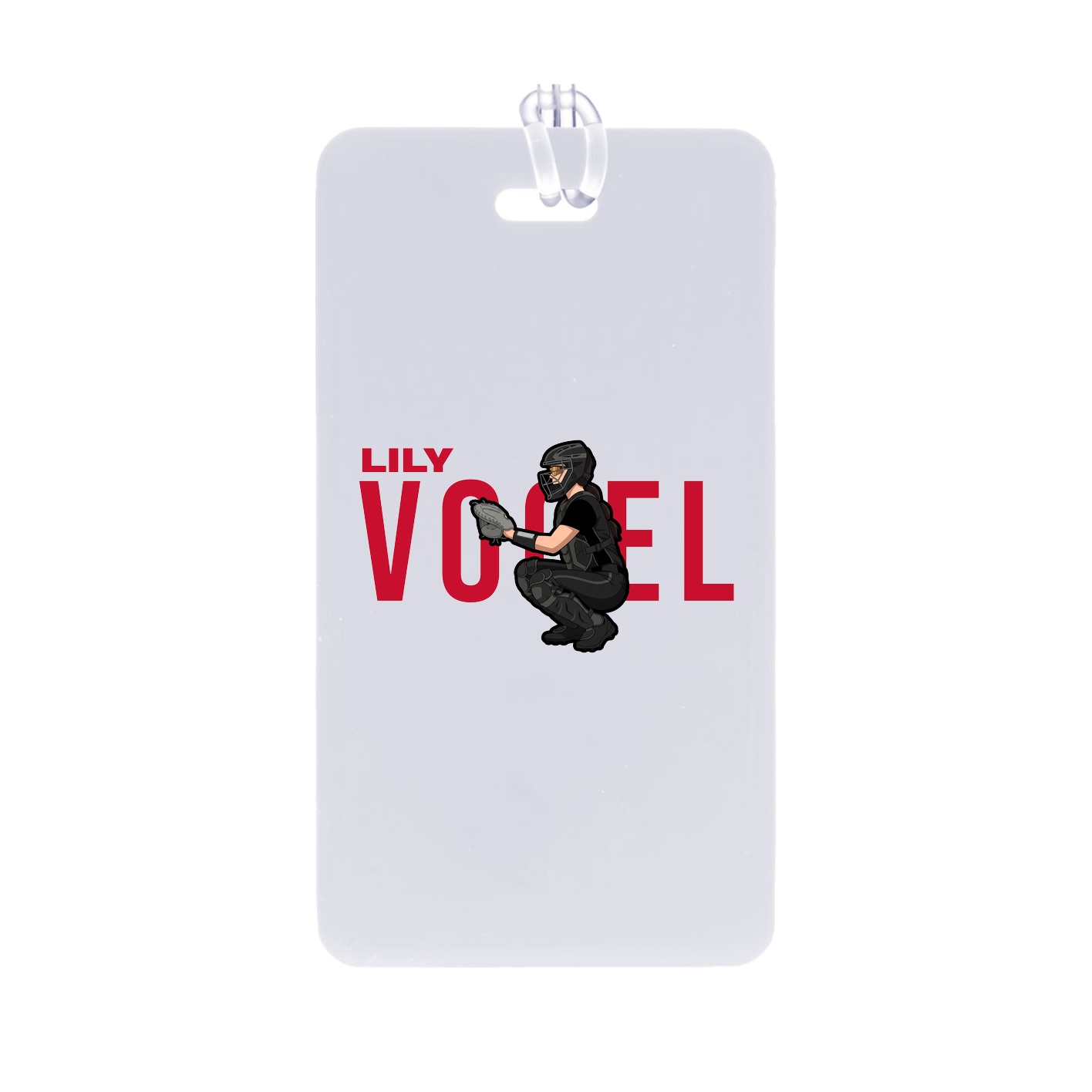 Bag Tag — Player Name in Classic