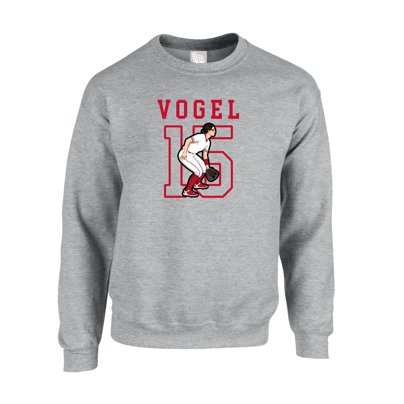 Fleece Crew — Shirsey in Grey