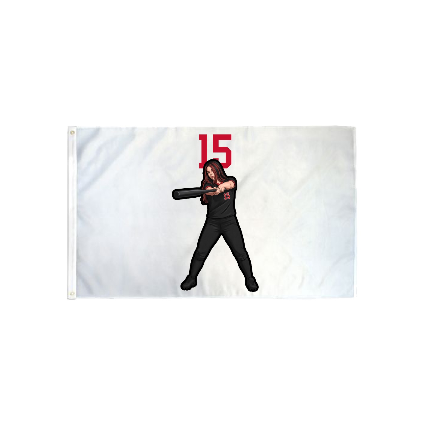 3x5 Flag — Number Top in Classic