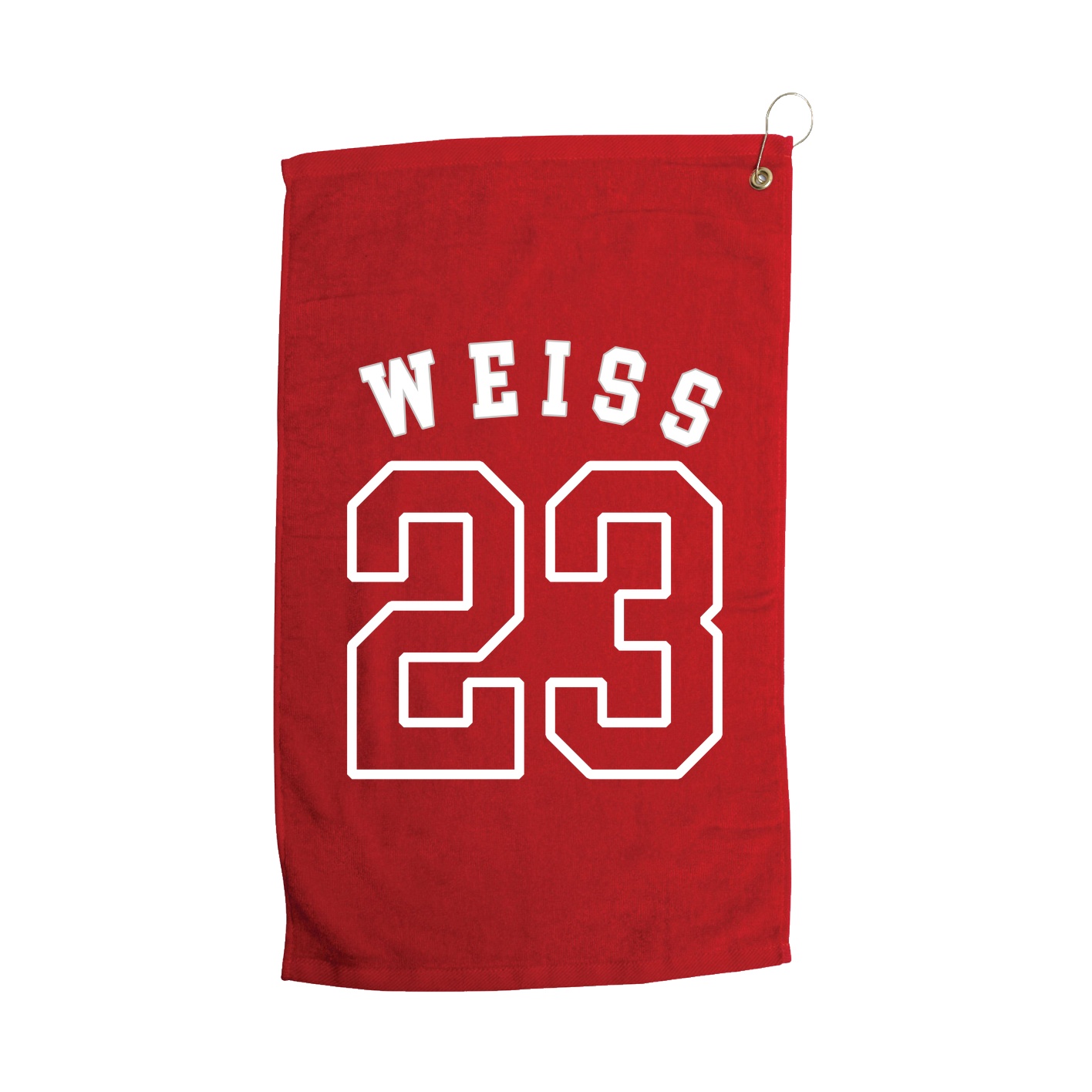 Golf Towel — Shirsey Arch in Red