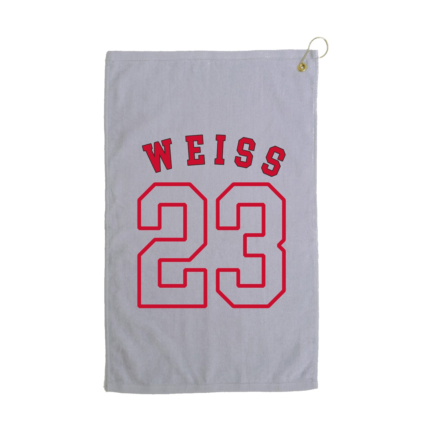 Golf Towel — Shirsey Arch in Grey