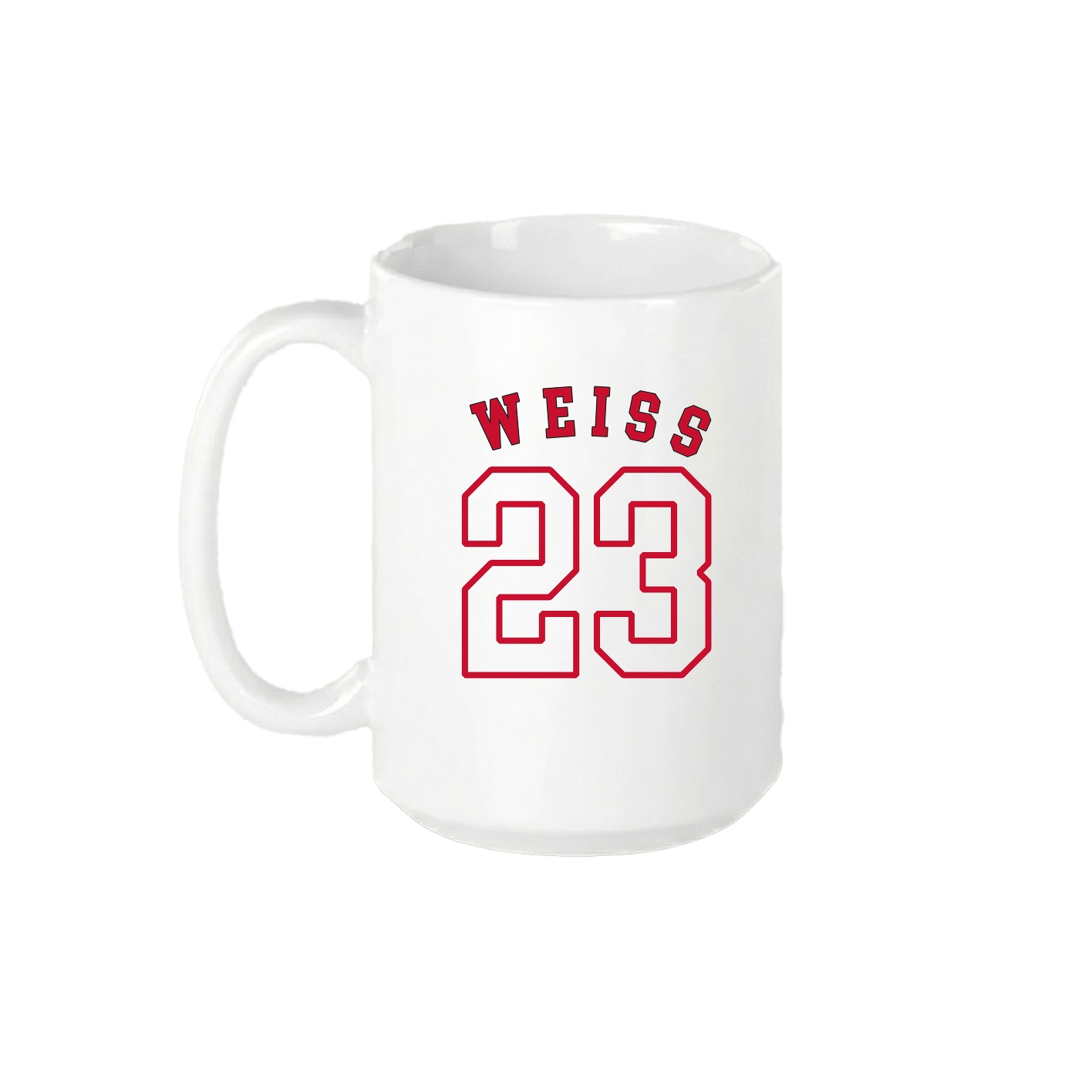 15oz Coffee Mug — Shirsey Arch in White