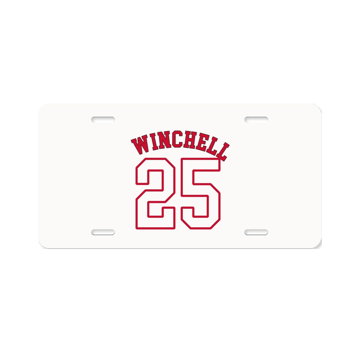 License Plate — Shirsey Arch in Classic