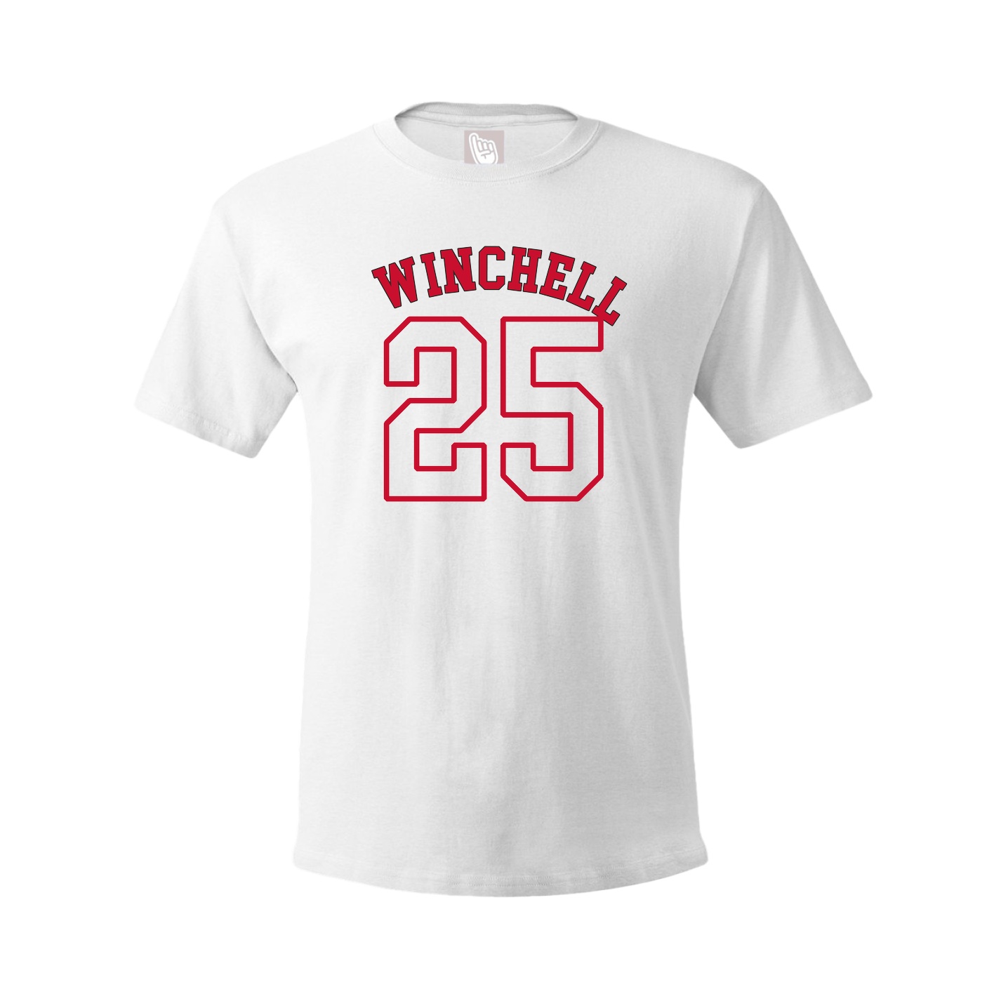 Youth Tee — Shirsey Arch in White