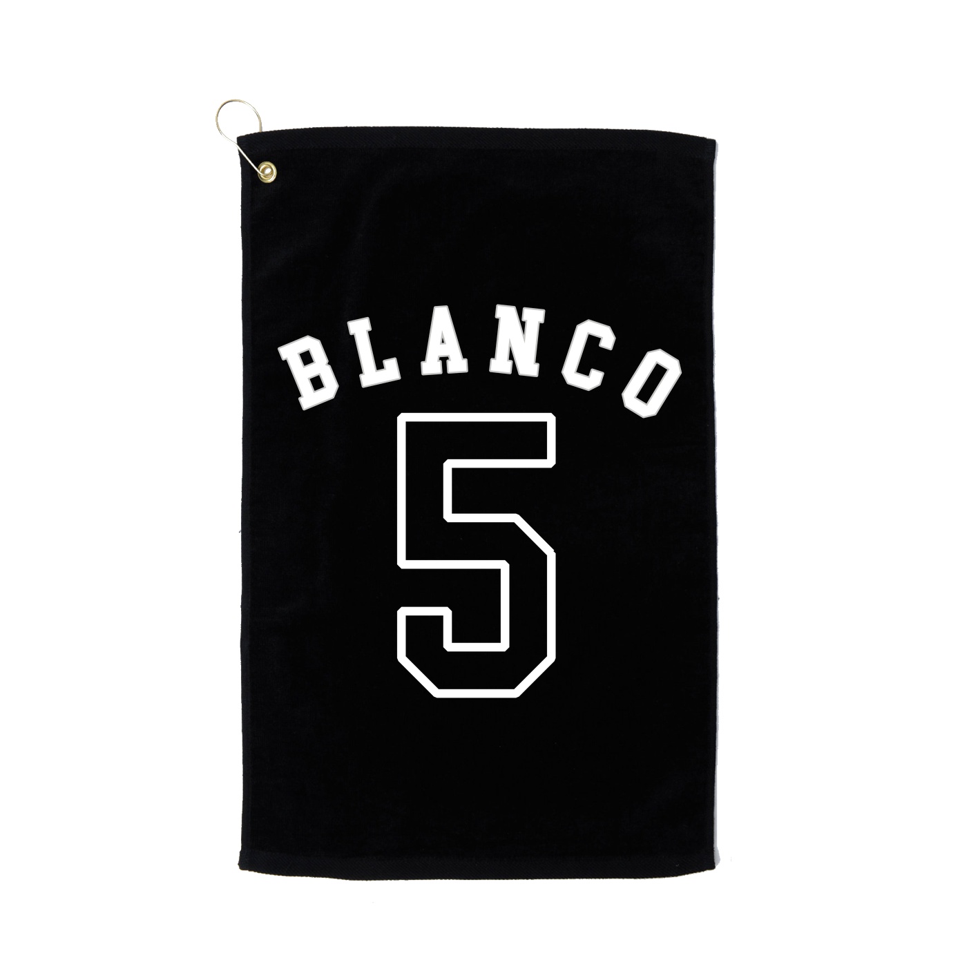 Golf Towel — Shirsey Arch in Black