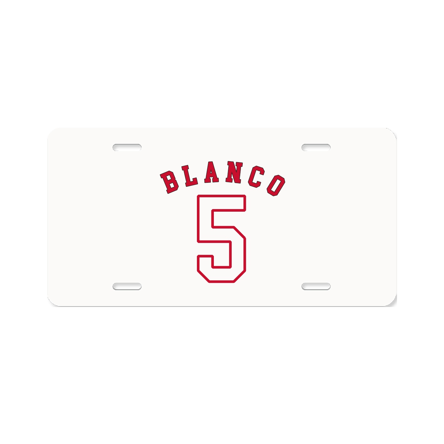 License Plate — Shirsey Arch in Classic
