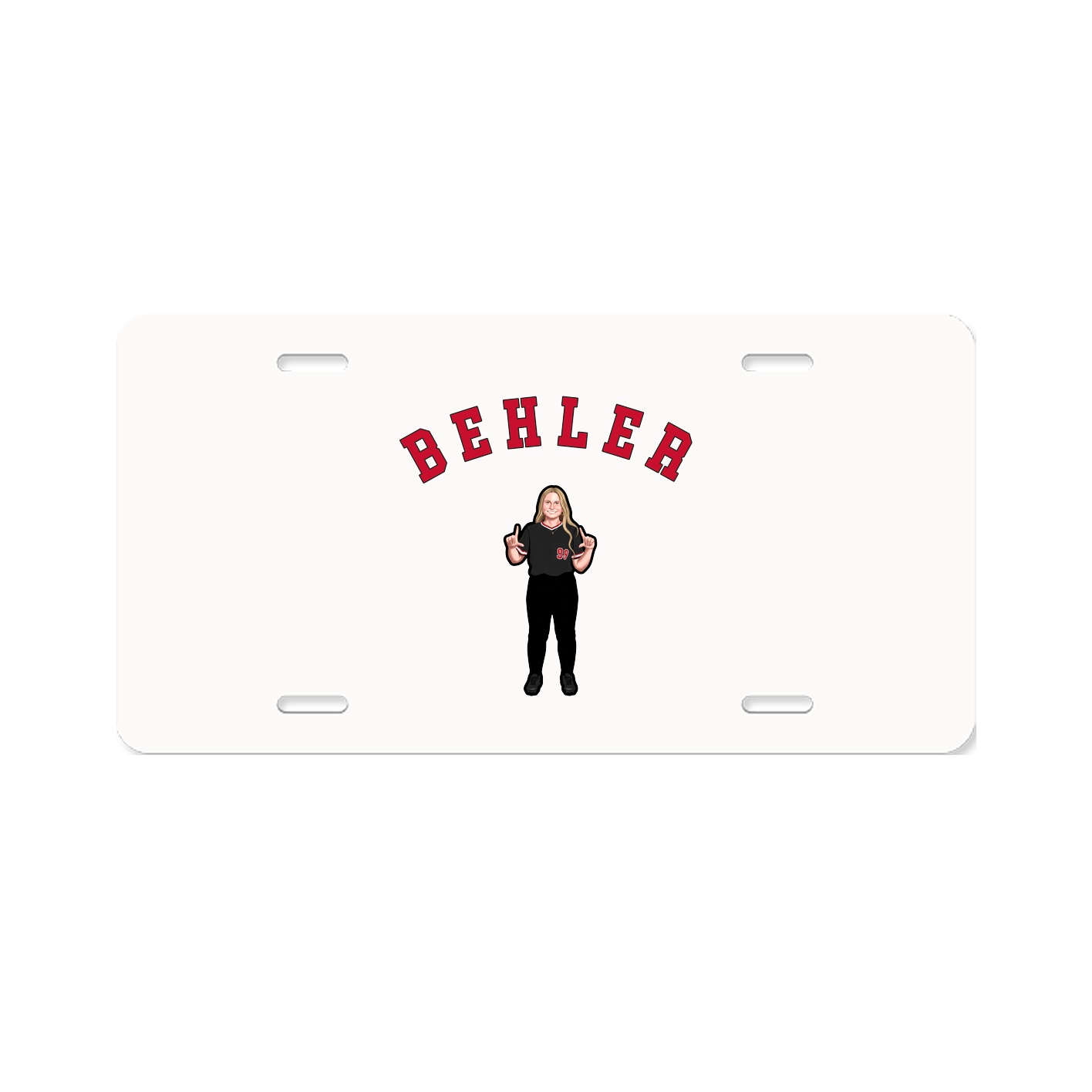 License Plate — Shirsey Arch in Classic