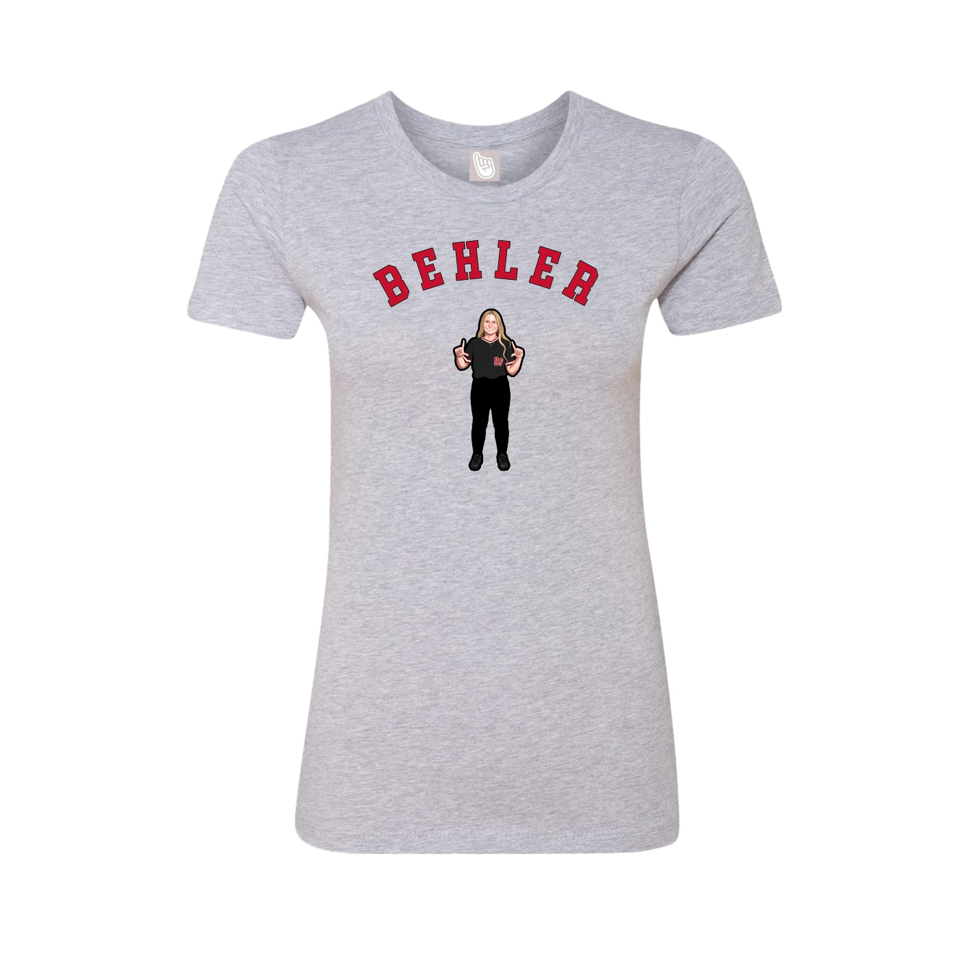 Womens Tee — Shirsey Arch in Grey