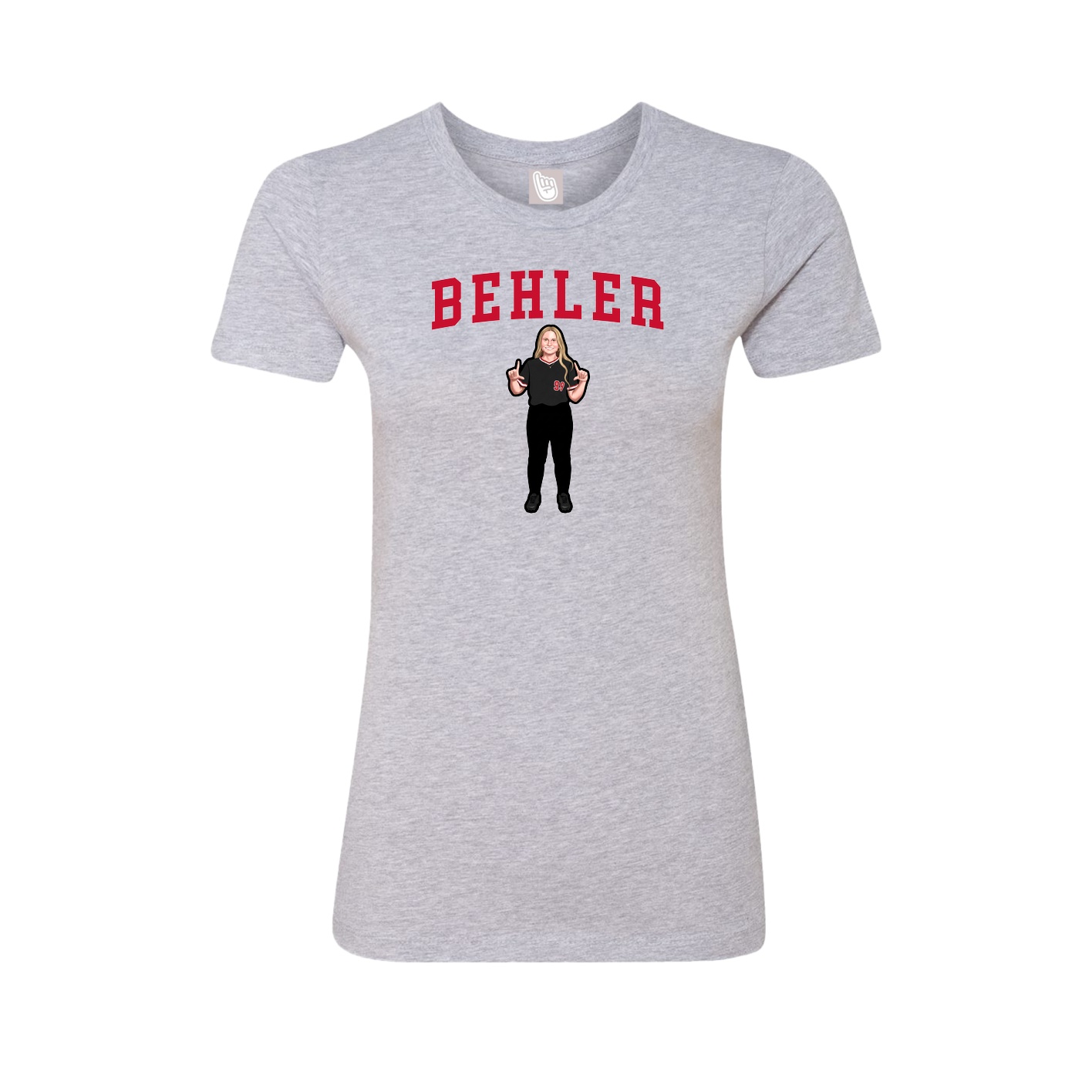 Womens Tee — Shirsey in Grey