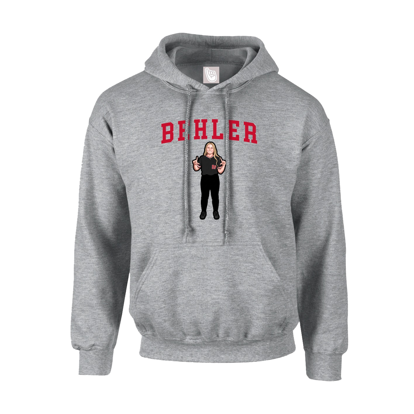 Youth Hoodie — Shirsey in Grey