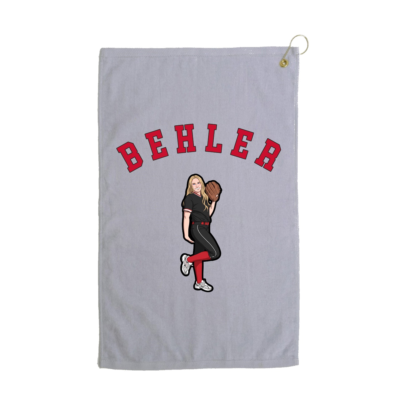 Golf Towel — Shirsey Arch in Grey